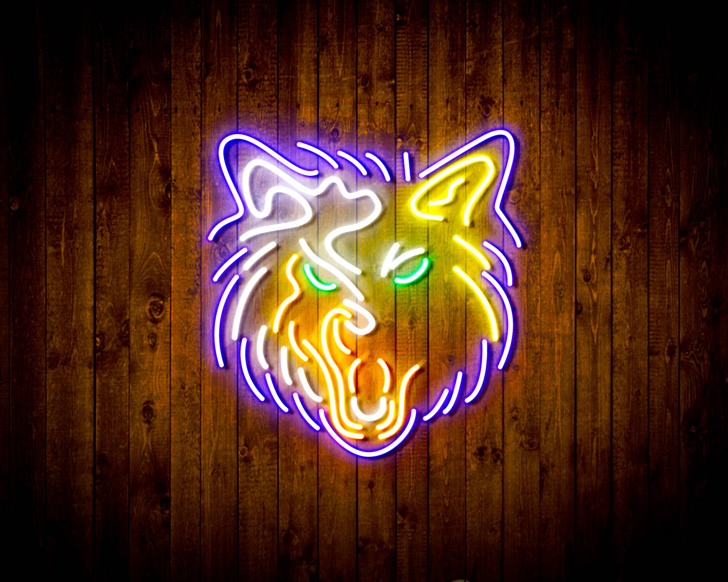 Minnesota Timberwolves Bar Neon Flex LED Sign
