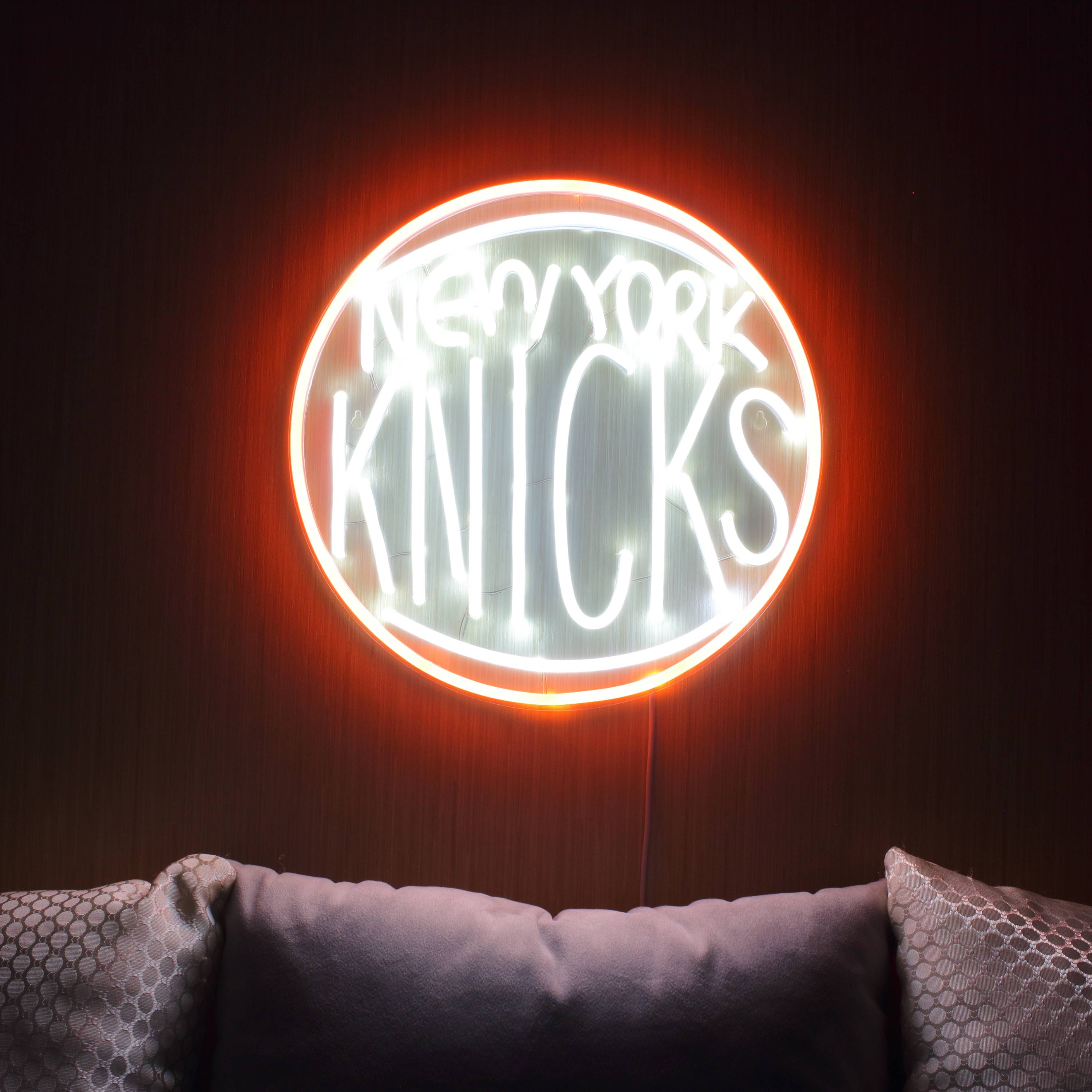 NBA New York Knicks Large Flex Neon LED Sign