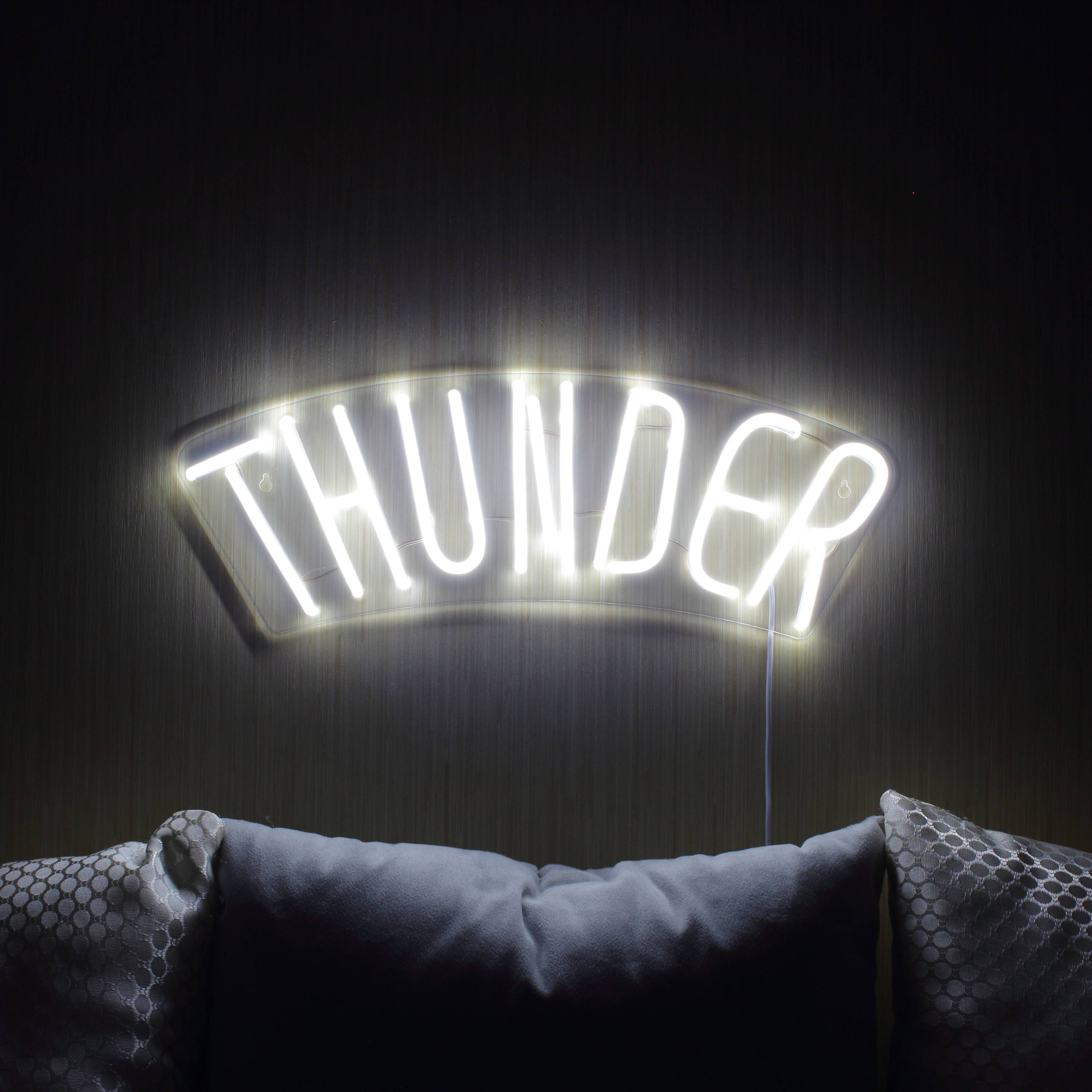 NBA Oklahoma City Thunder Large Flex Neon LED Sign