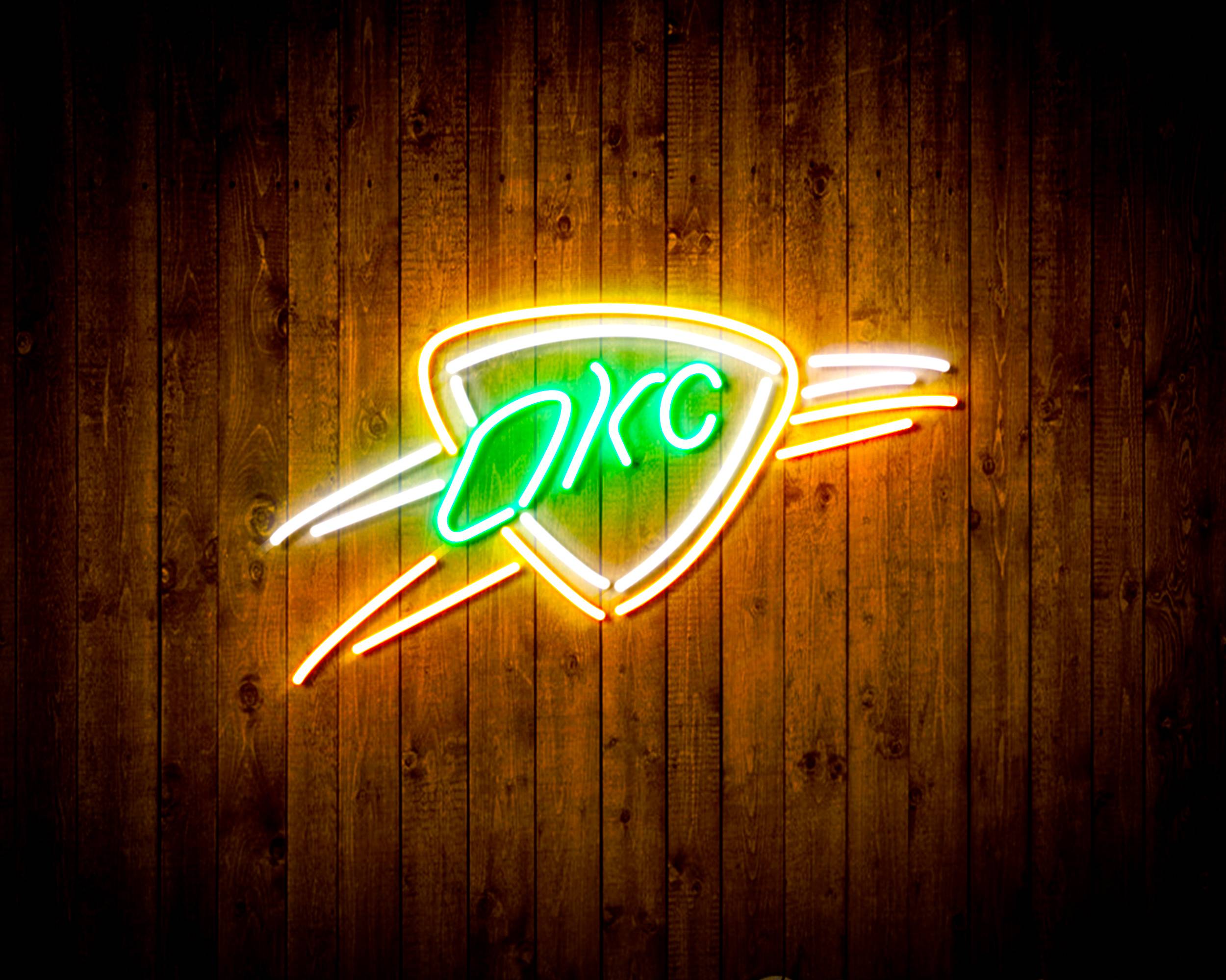 NBA Oklahoma City Thunder Bar Neon Flex LED Sign