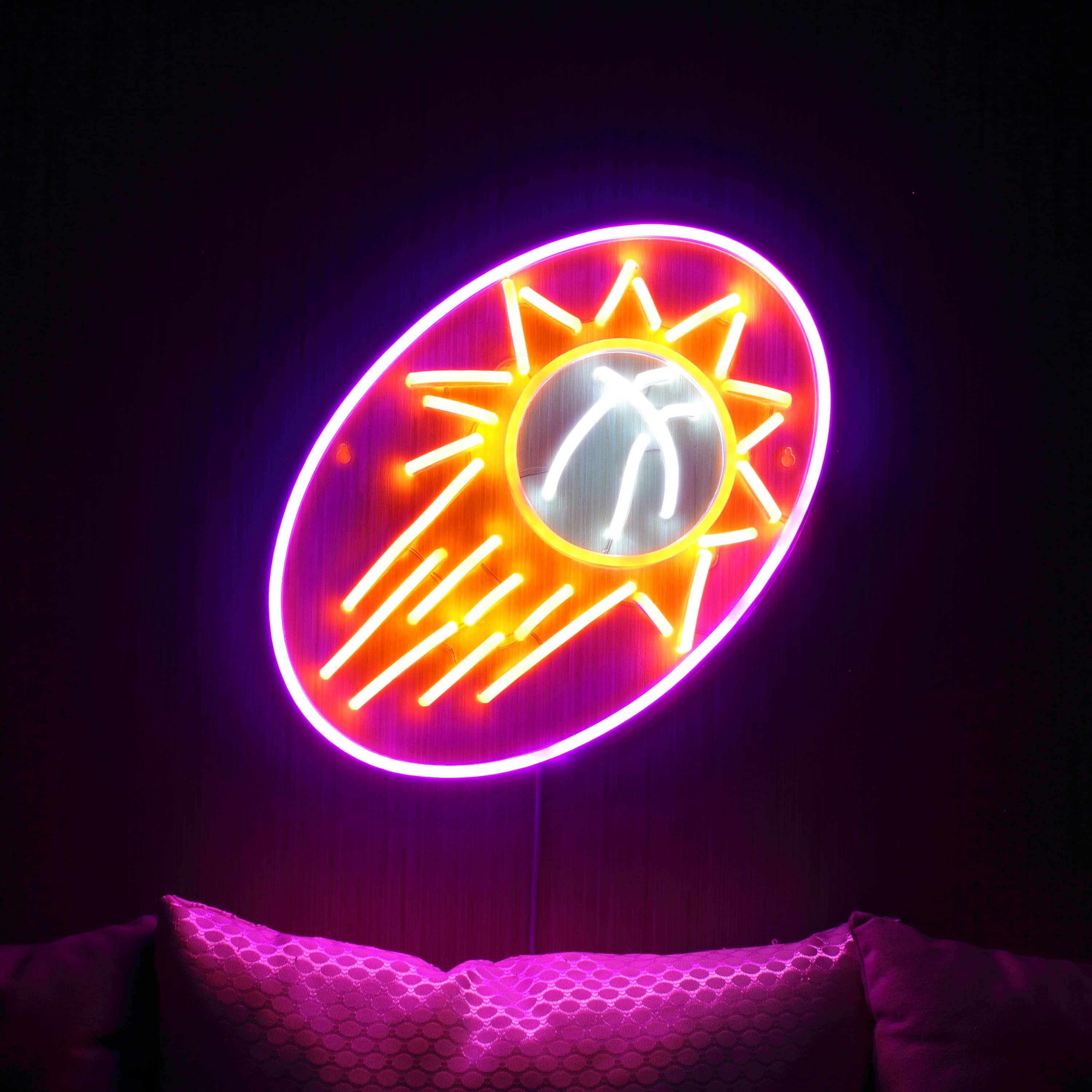 NBA Phoenix Suns Large Flex Neon LED Sign