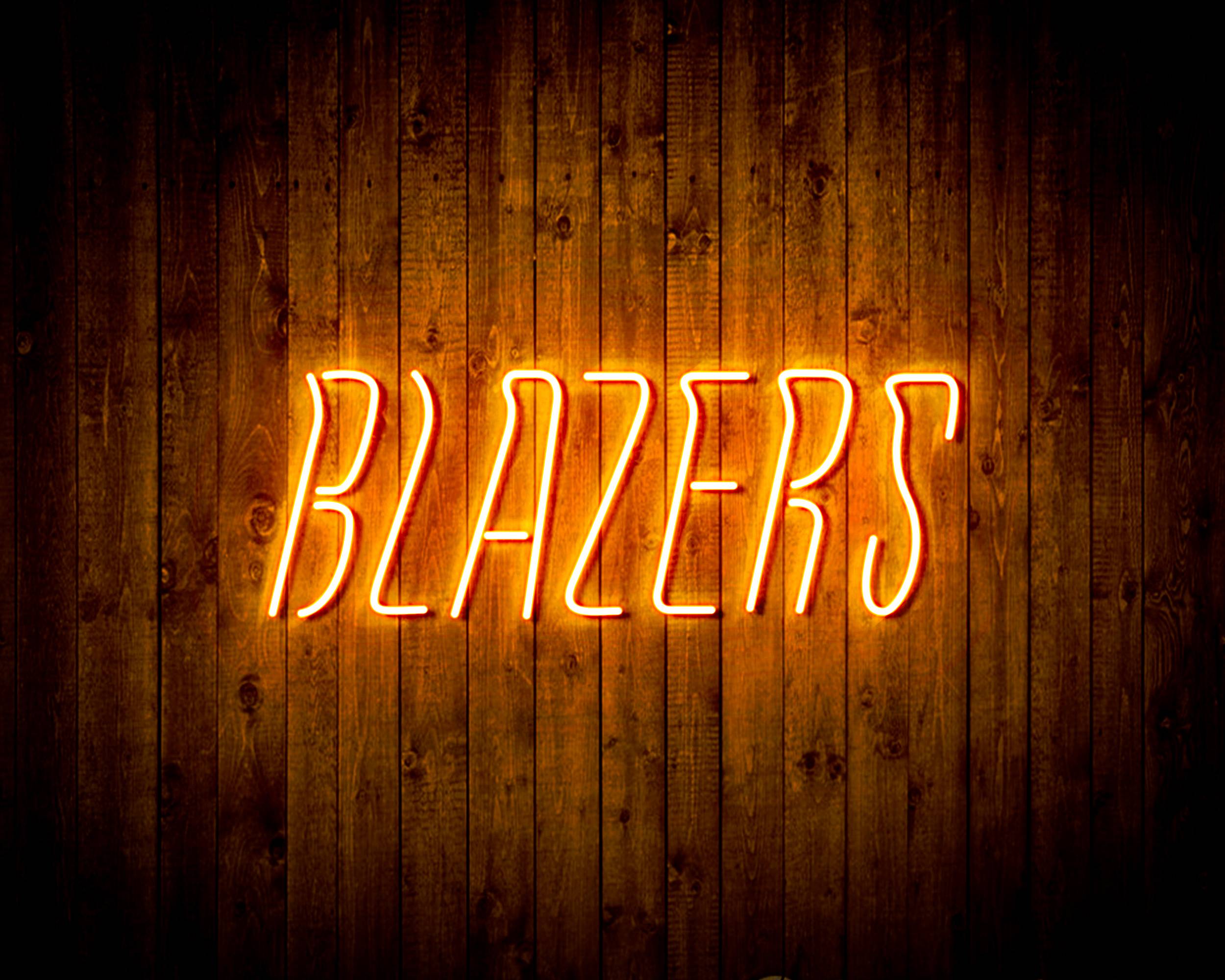NBA Portland Trail Blazers Bar Neon Flex LED Sign