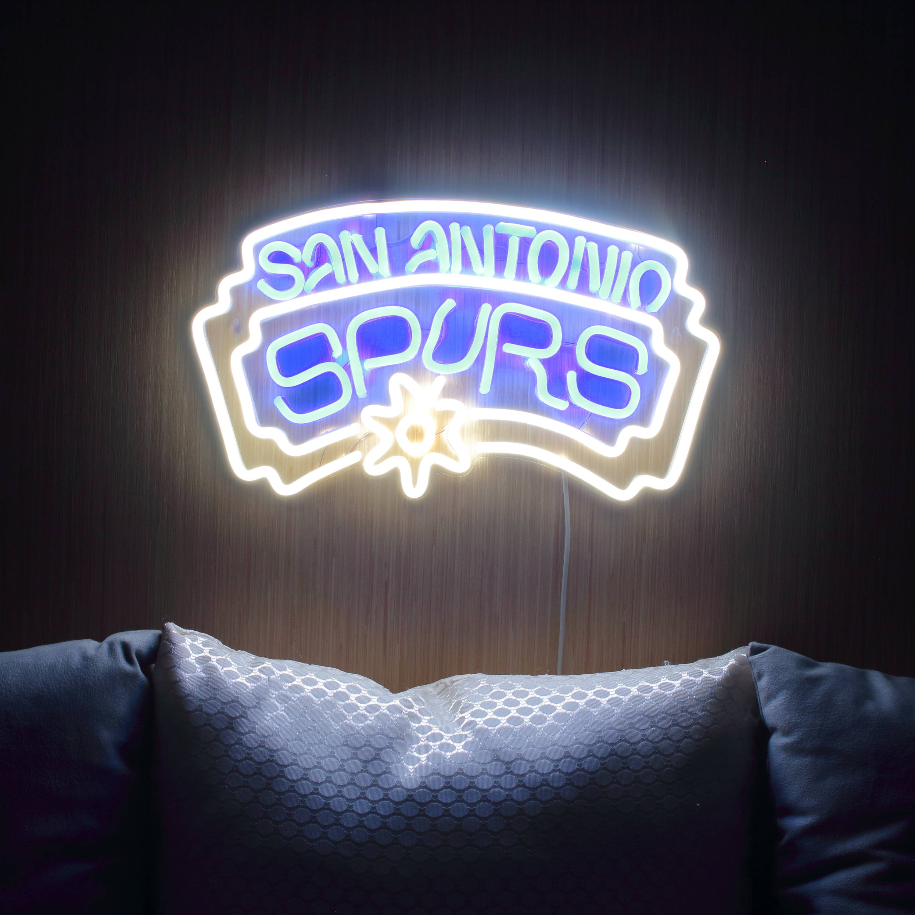 NBA San Antonio Spurs Large Flex Neon LED Sign
