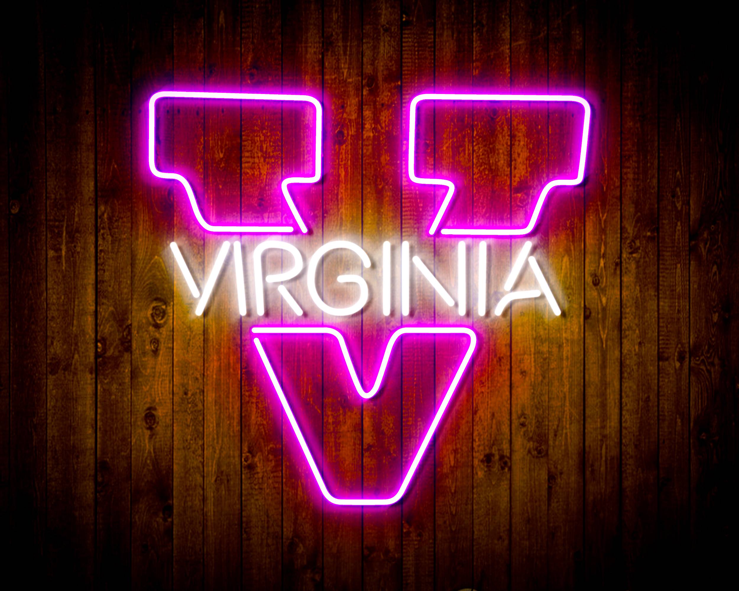 Virginia Cavaliers Bar Neon Flex LED Sign