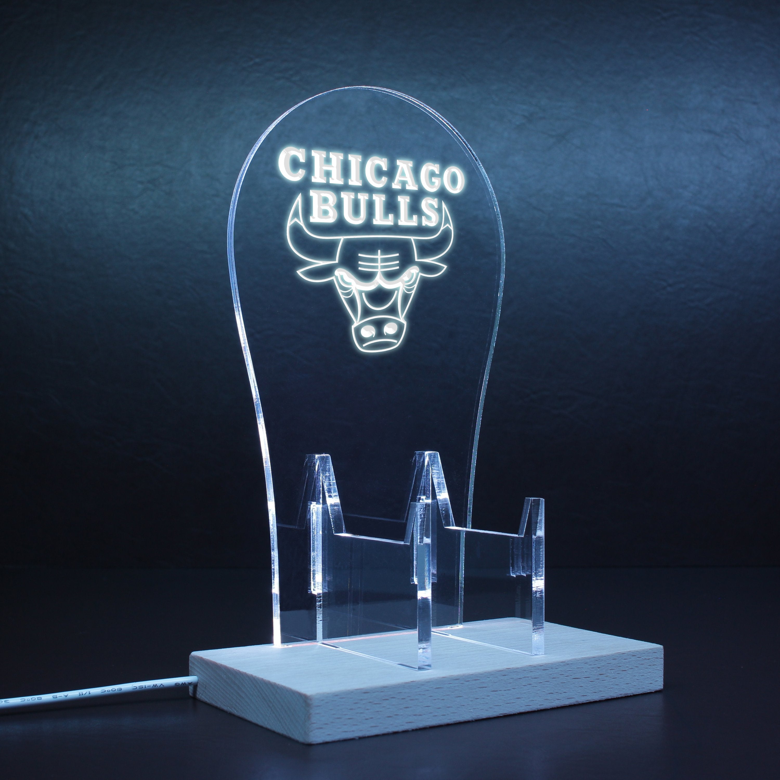 Chicago Bulls LED Gaming Headset Controller Stand