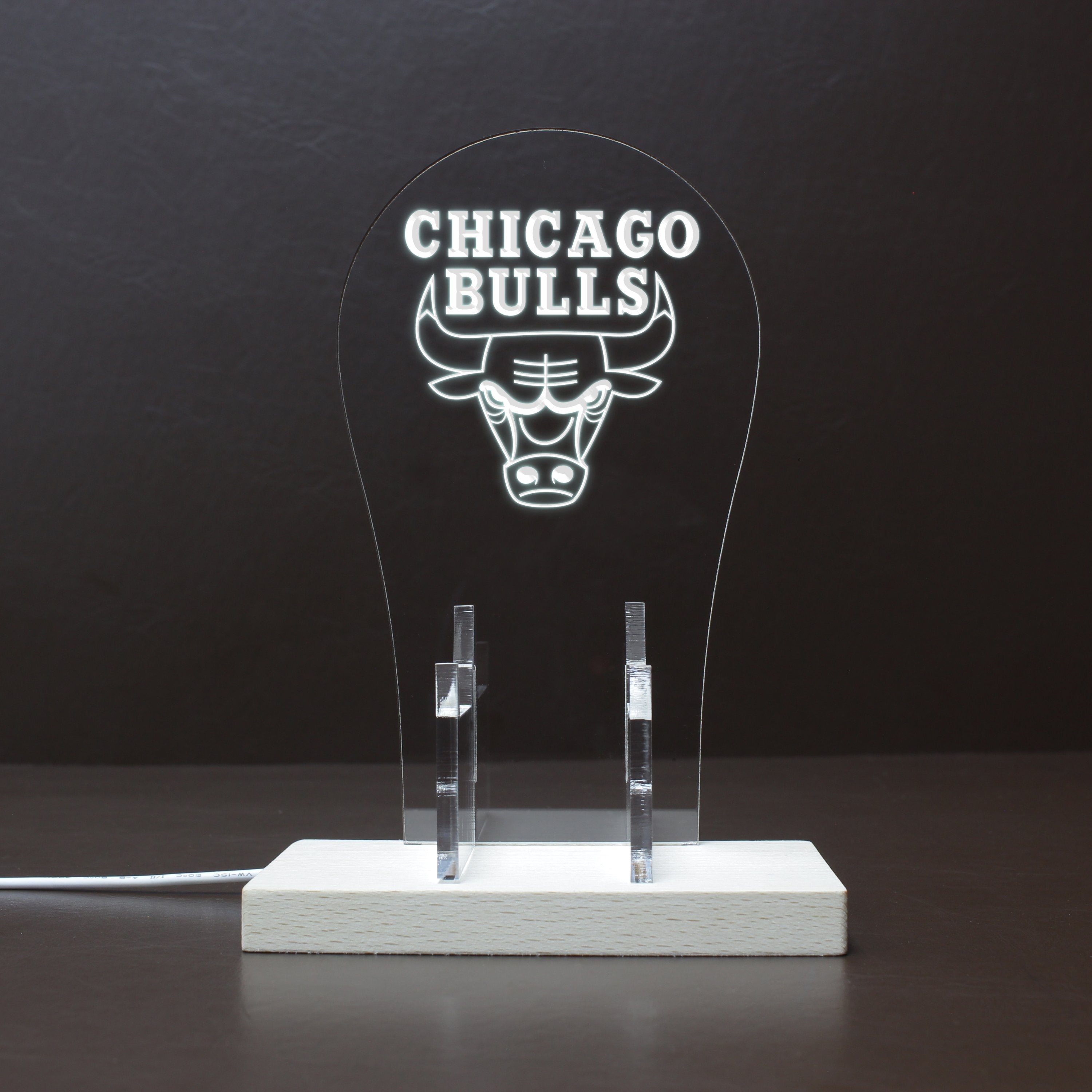 Chicago Bulls LED Gaming Headset Controller Stand