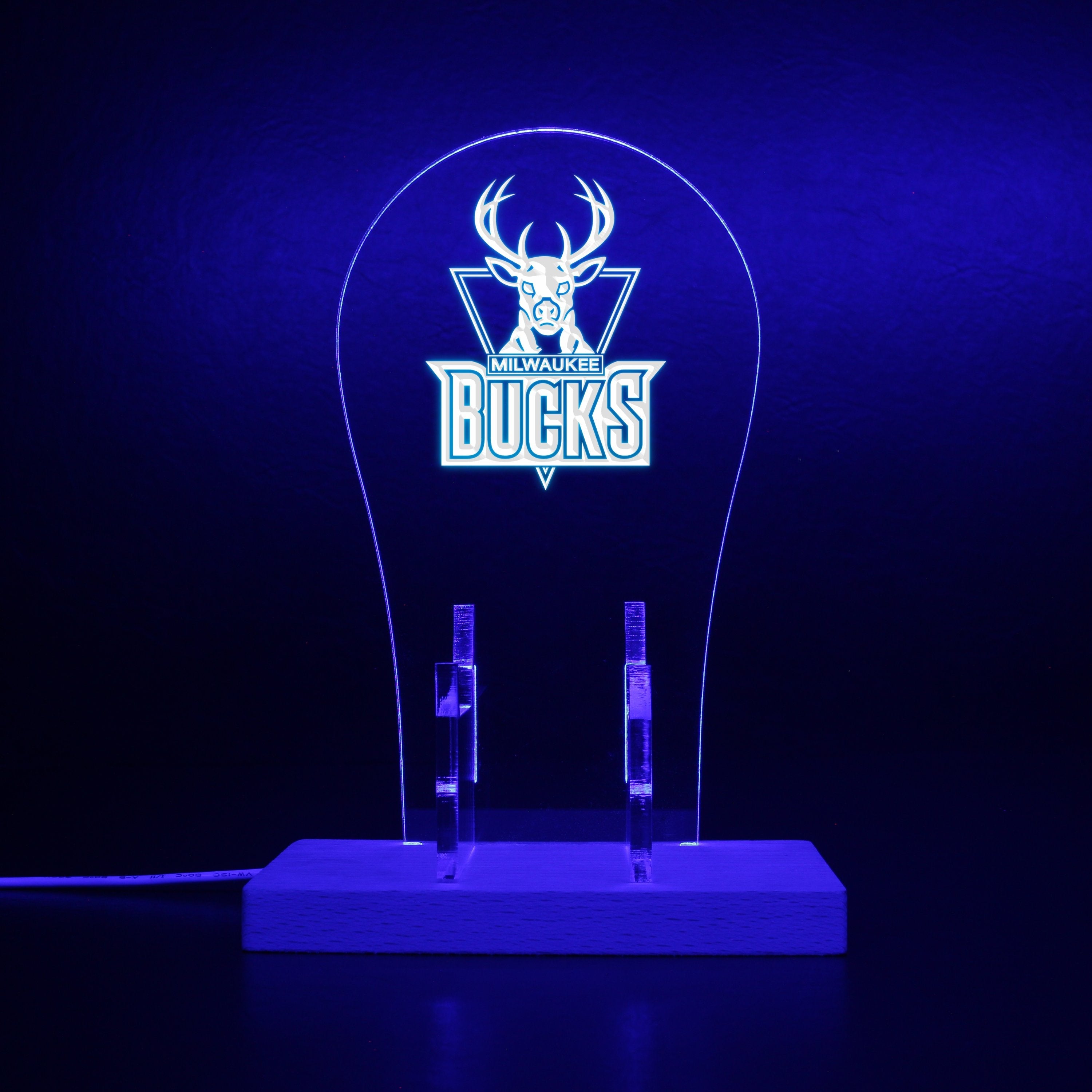 Milwaukee Bucks LED Gaming Headset Controller Stand