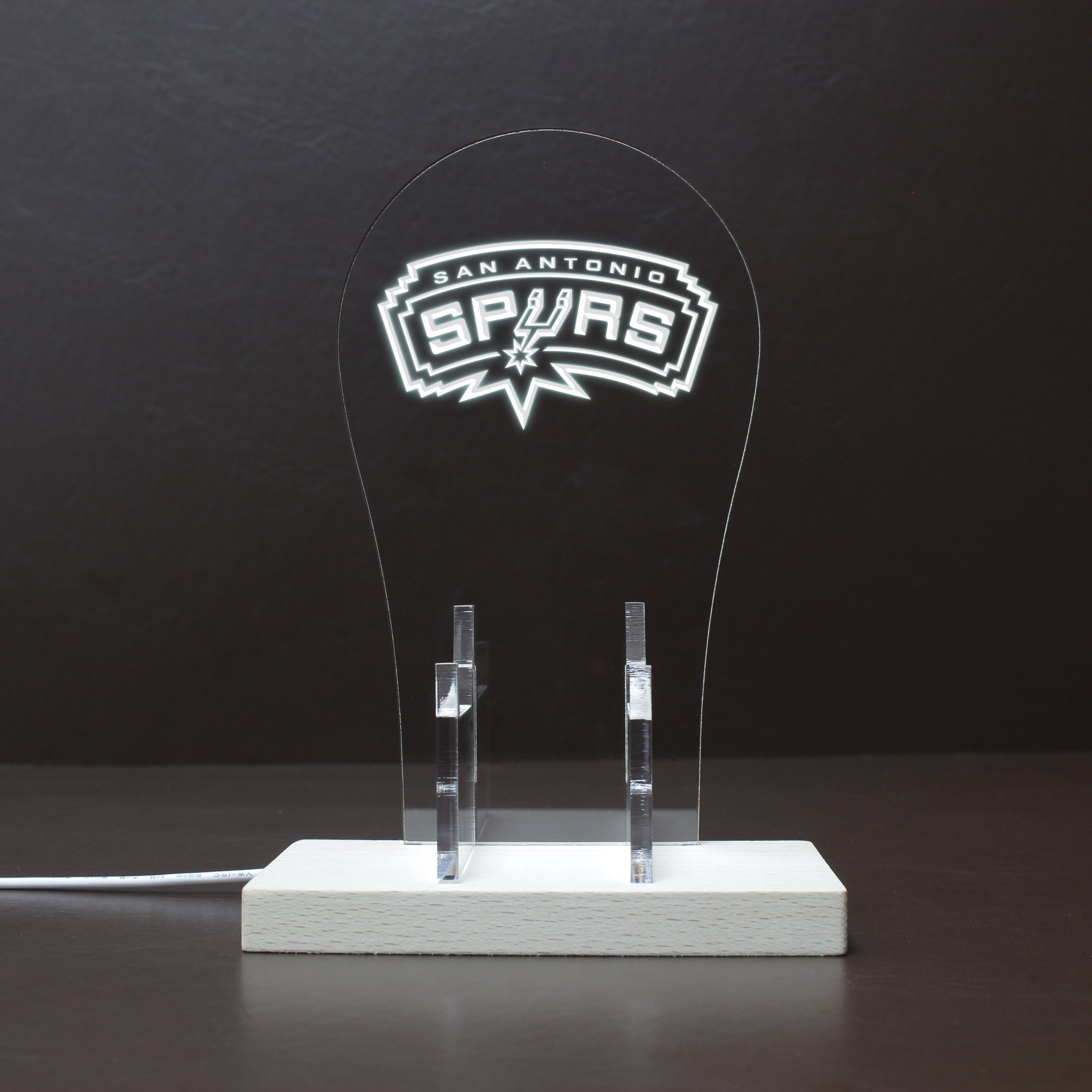 San Antonio Spurs LED Gaming Headset Controller Stand