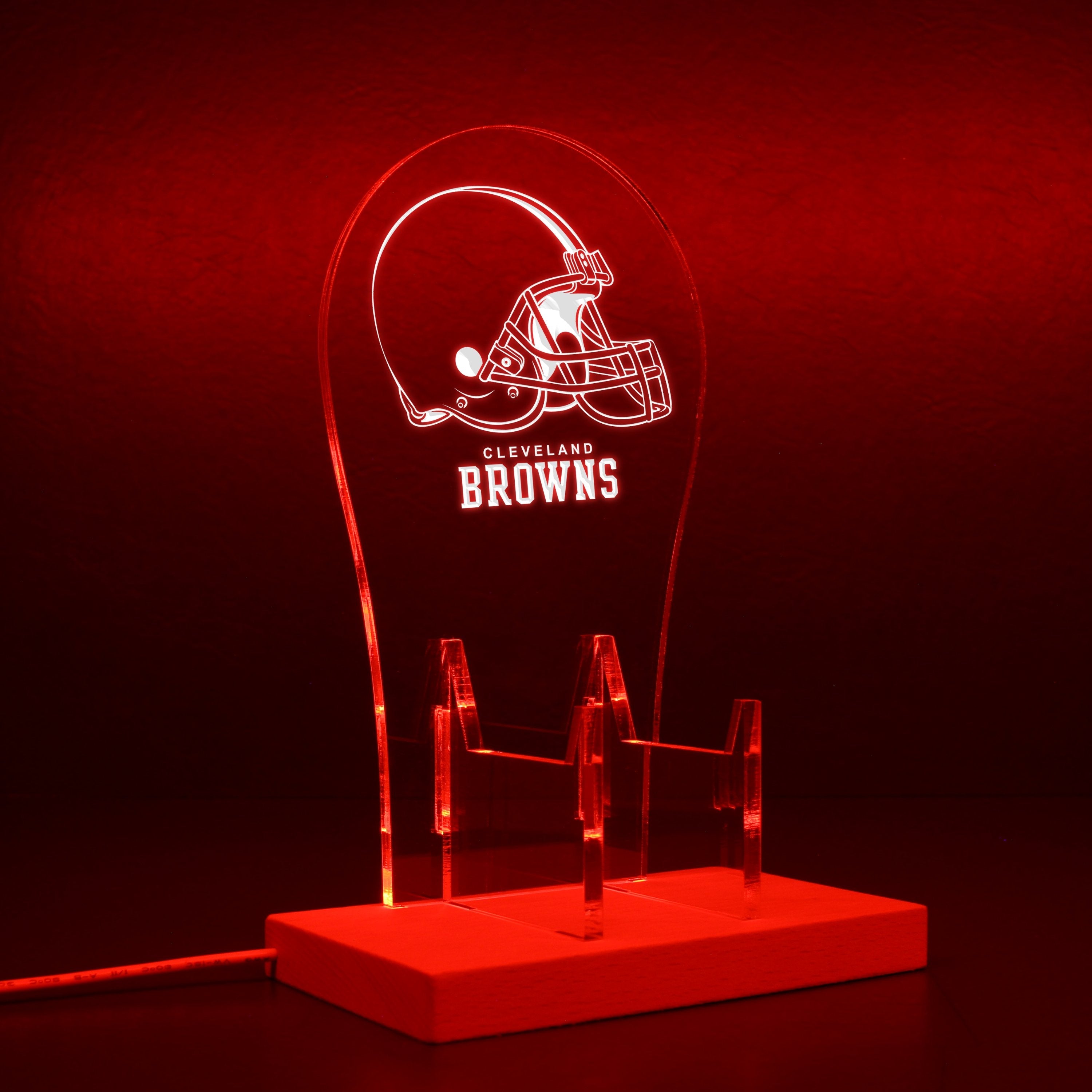 Cleveland Browns LED Gaming Headset Controller Stand