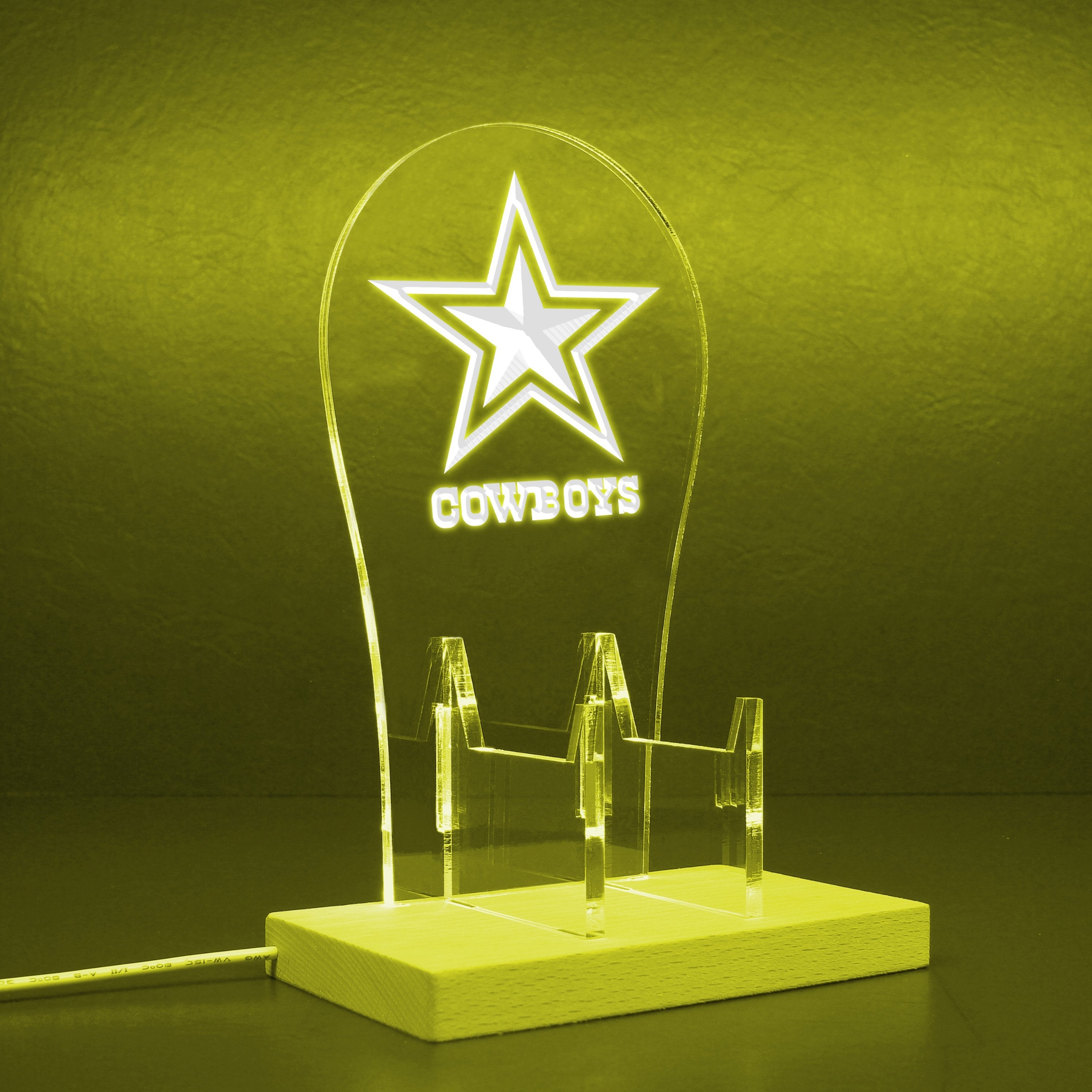 Dallas Cowboys Star LED Gaming Headset Controller Stand