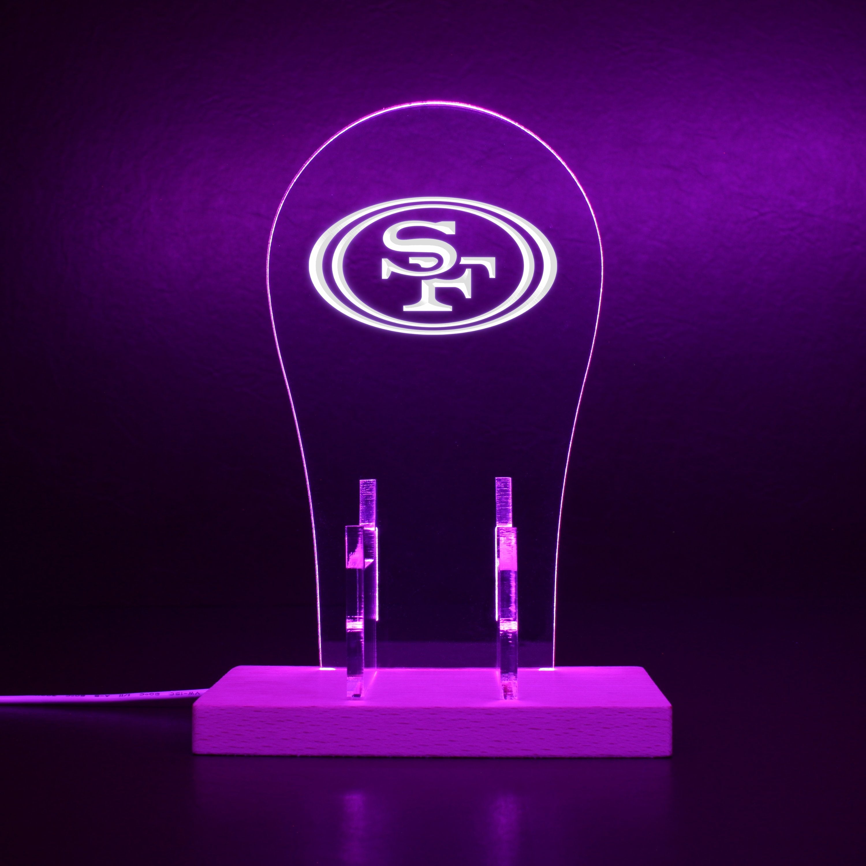 San Francisco 49Ers LED Gaming Headset Controller Stand