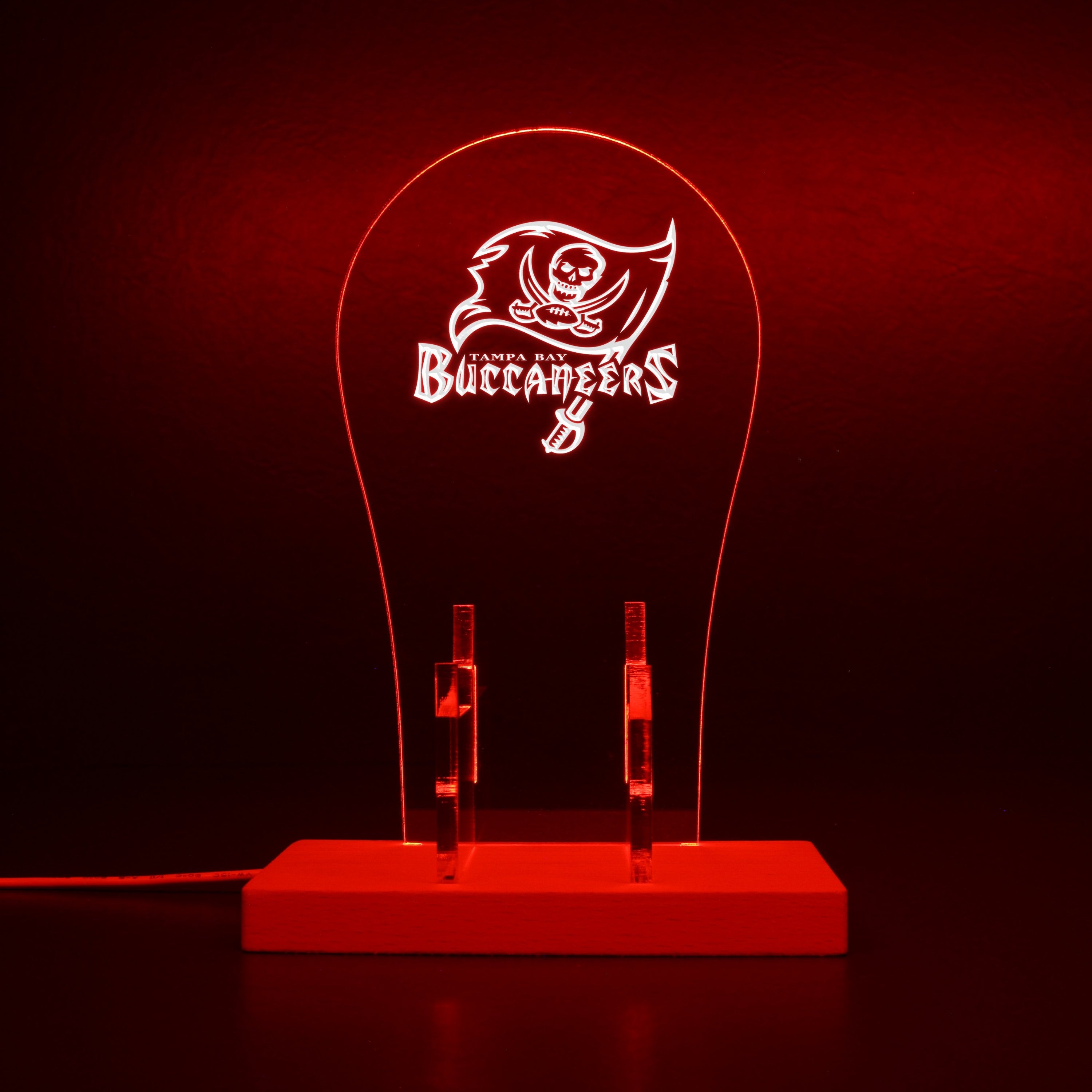 Tampa Bay Buccaneers LED Gaming Headset Controller Stand
