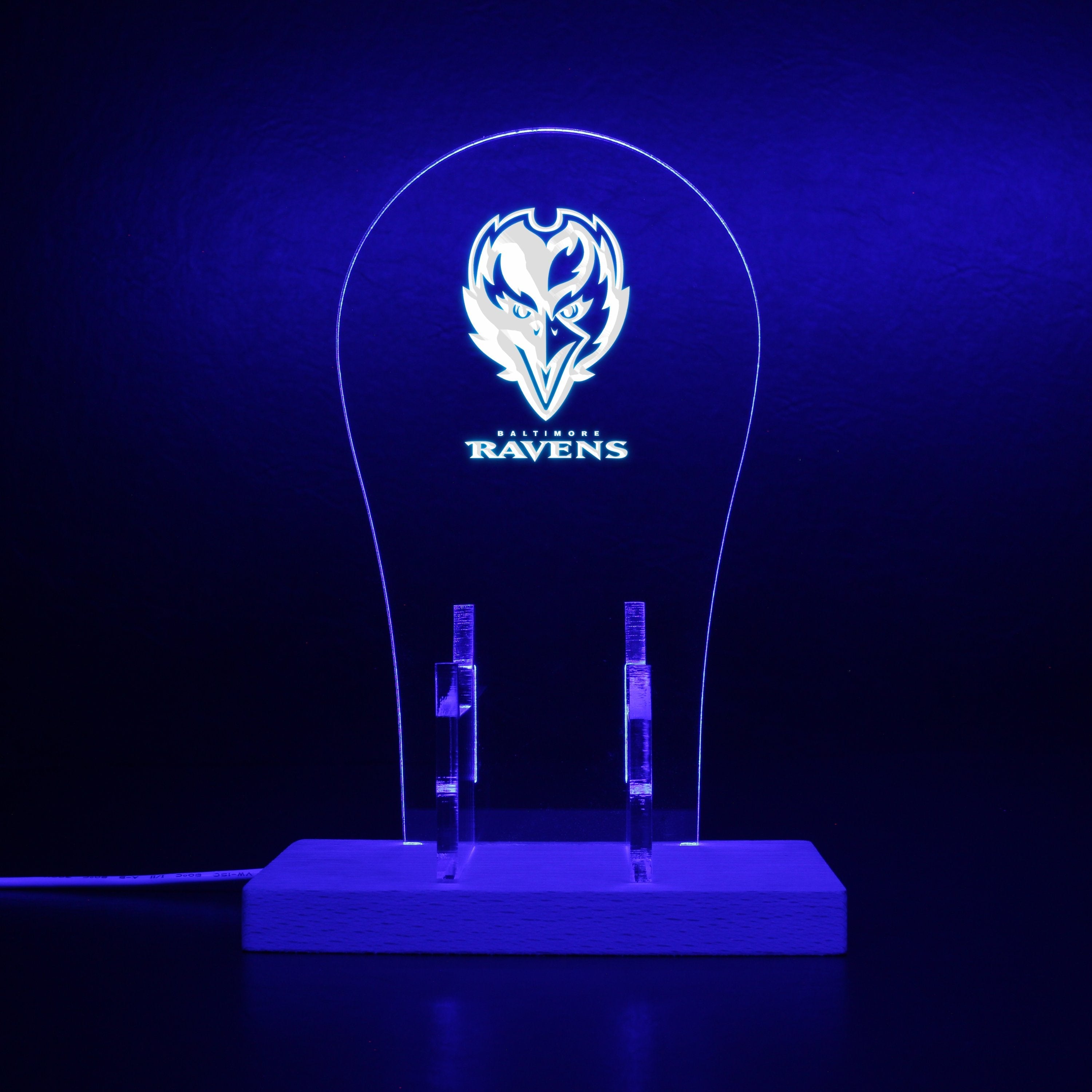 Baltimore Ravens Raven LED Gaming Headset Controller Stand