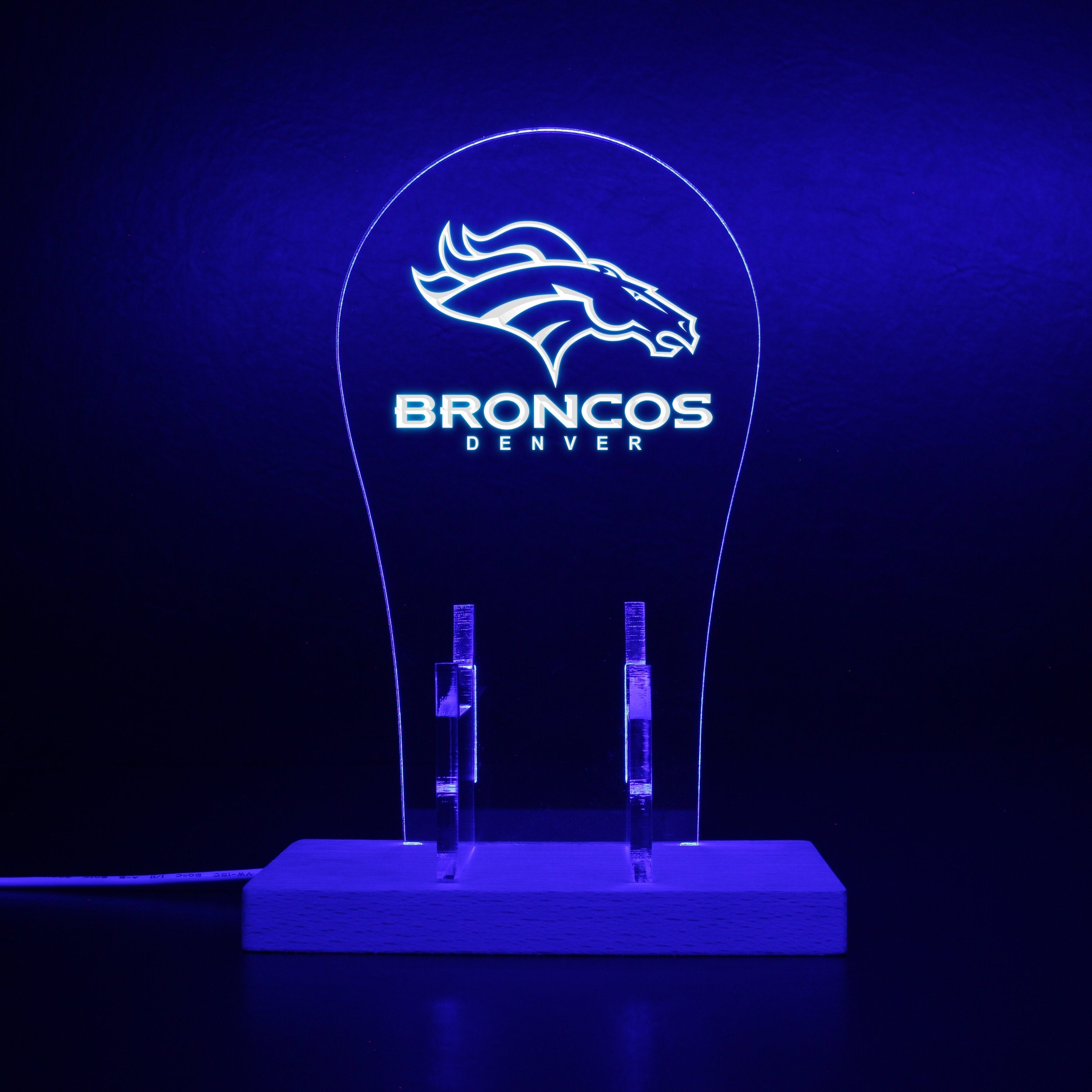 Denver Broncos LED Gaming Headset Controller Stand