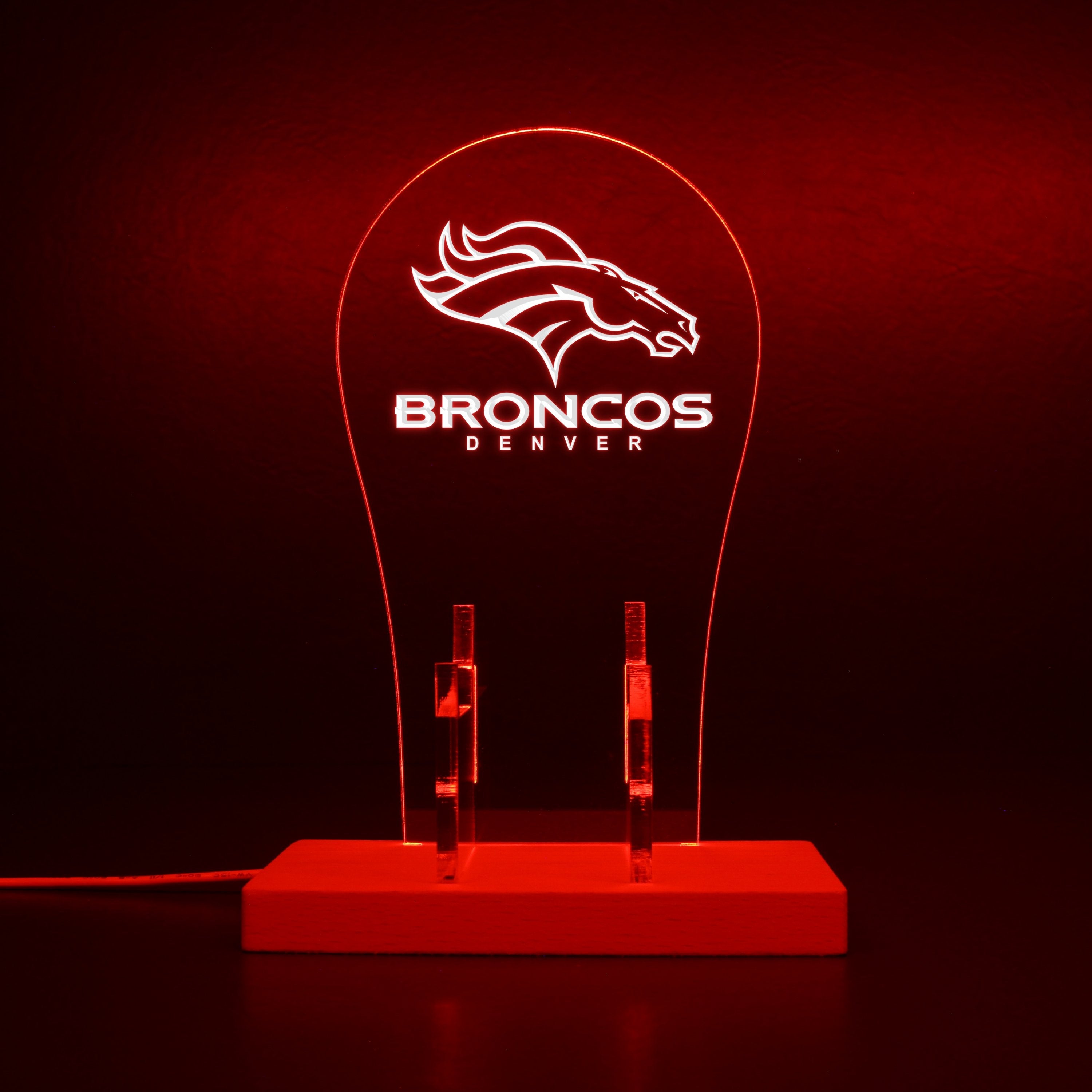 Denver Broncos LED Gaming Headset Controller Stand