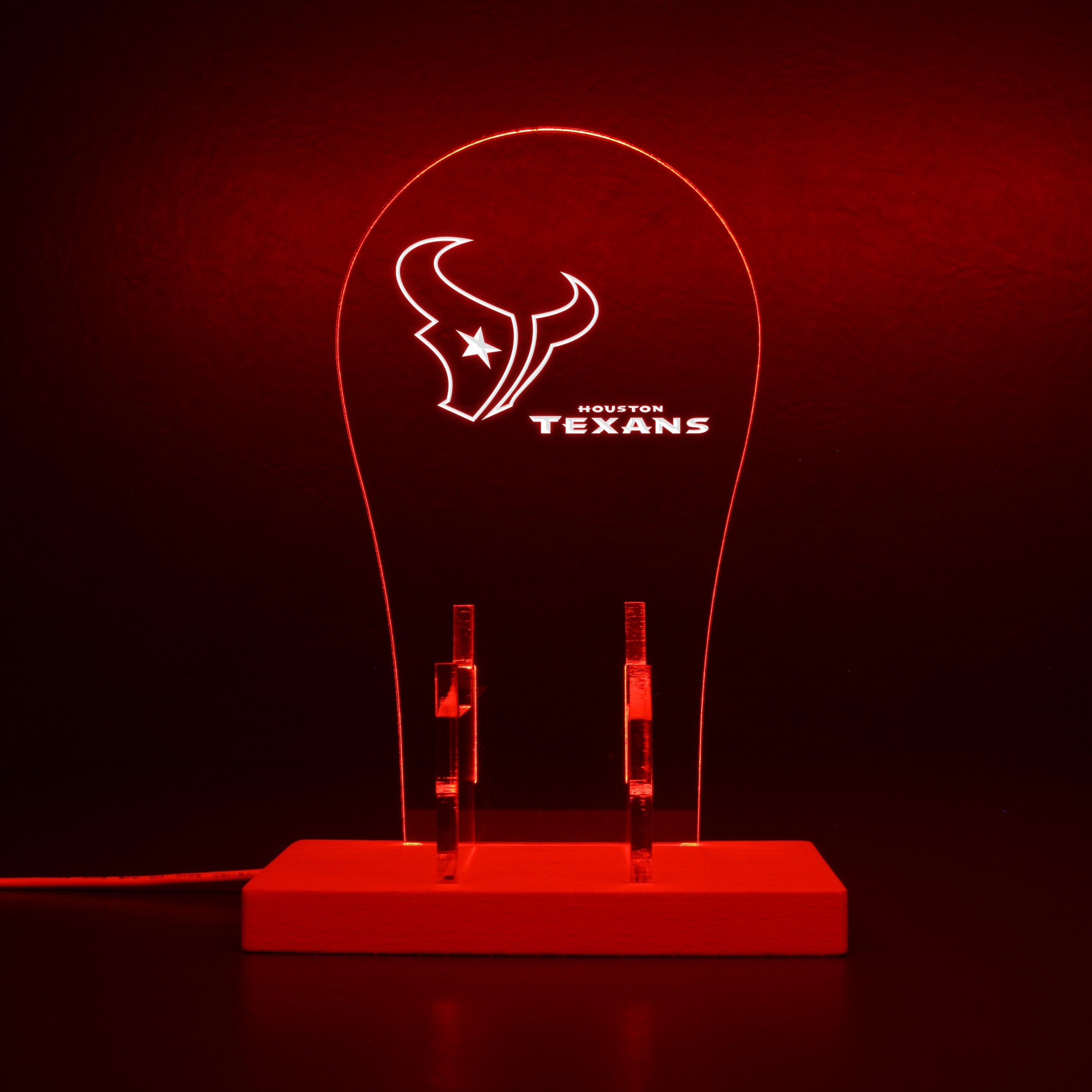 Houston Texans LED Gaming Headset Controller Stand