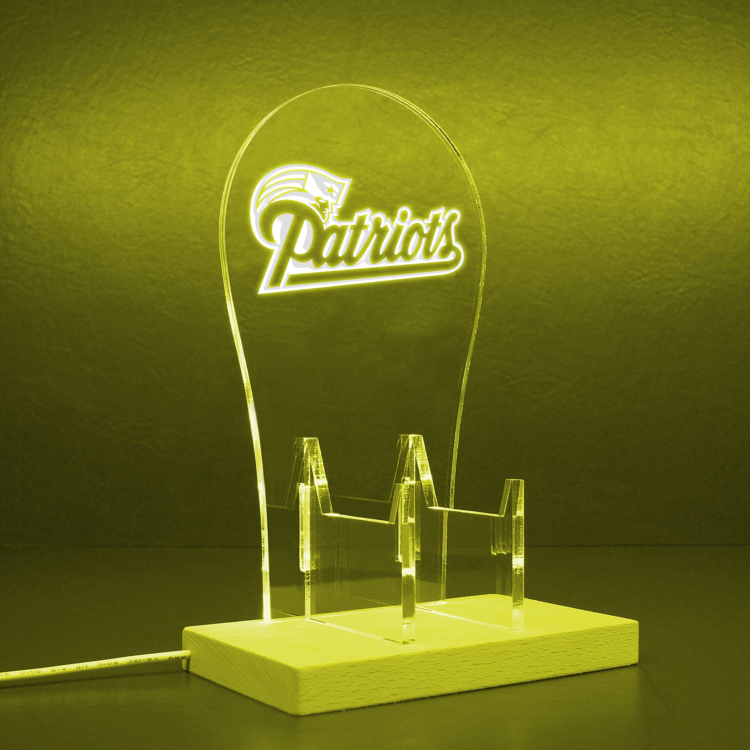 New England Patriots LED Gaming Headset Controller Stand