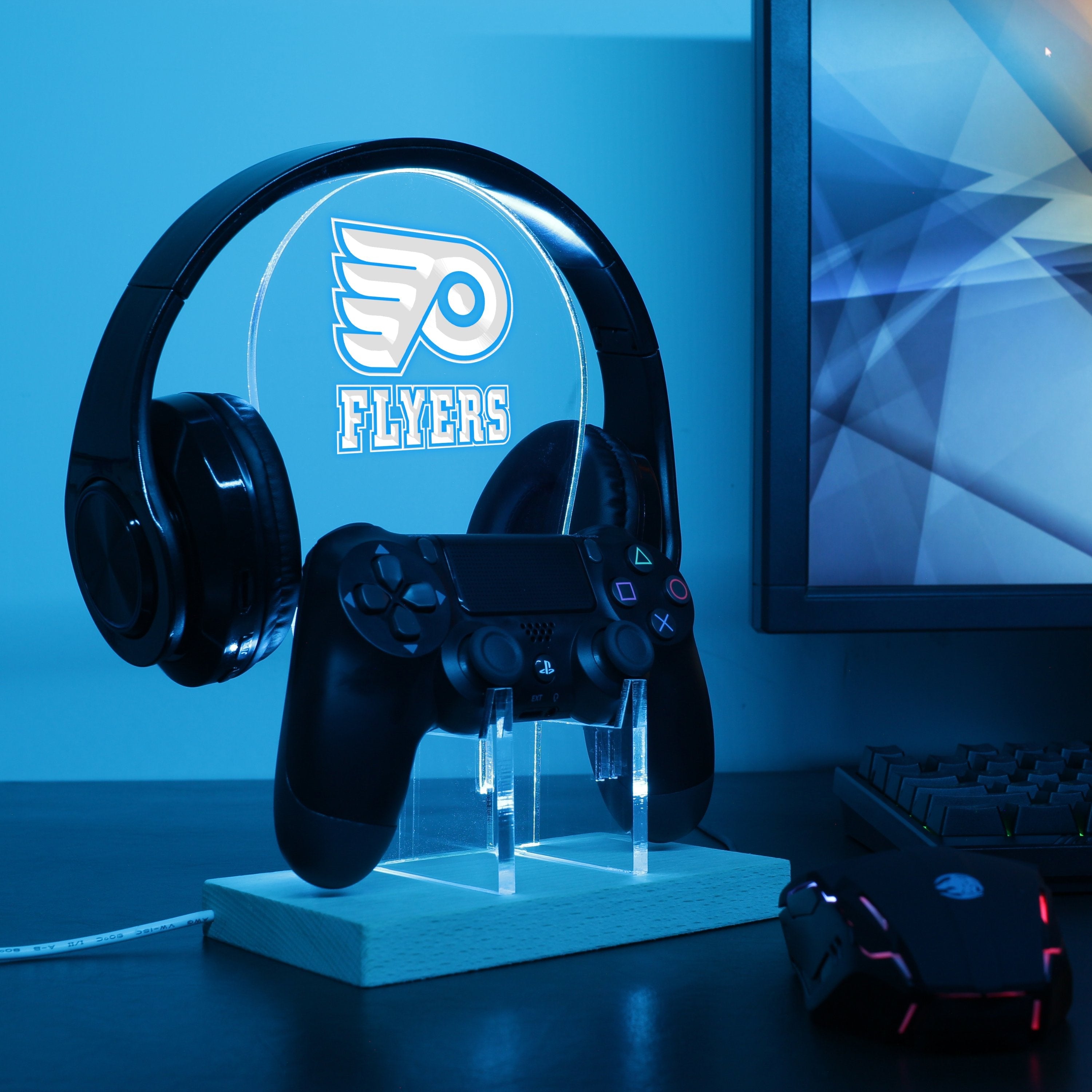 Philadelphia Flyers LED Gaming Headset Controller Stand