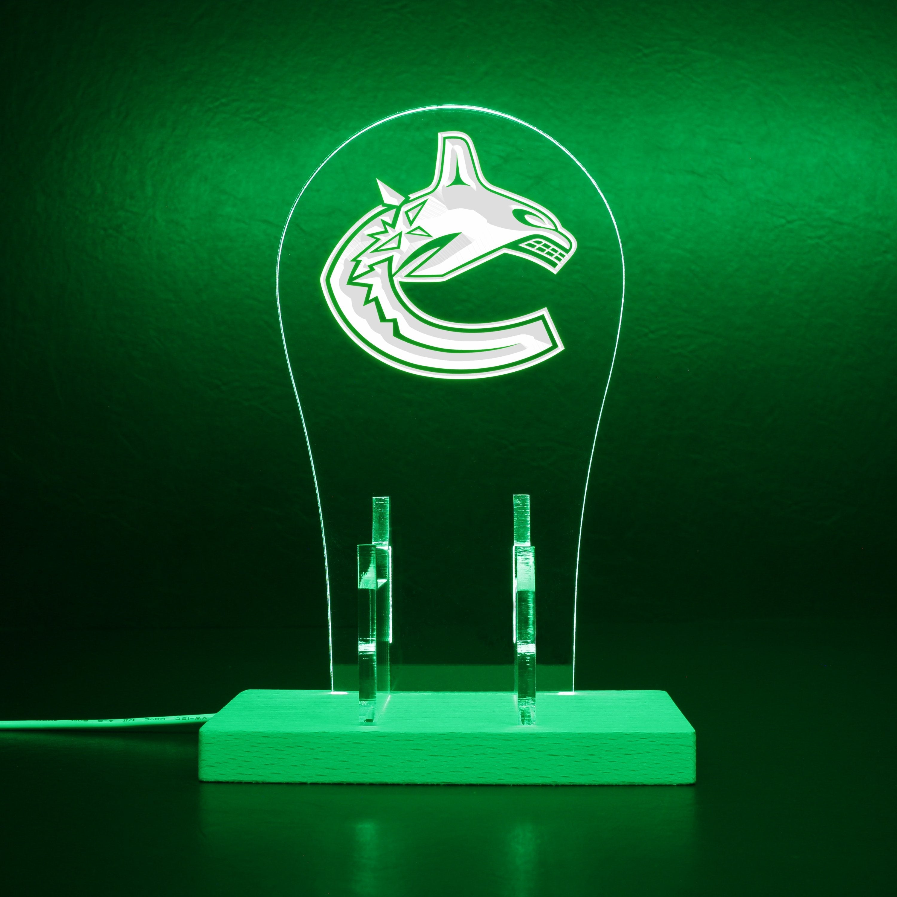 Vancouver Canucks LED Gaming Headset Controller Stand