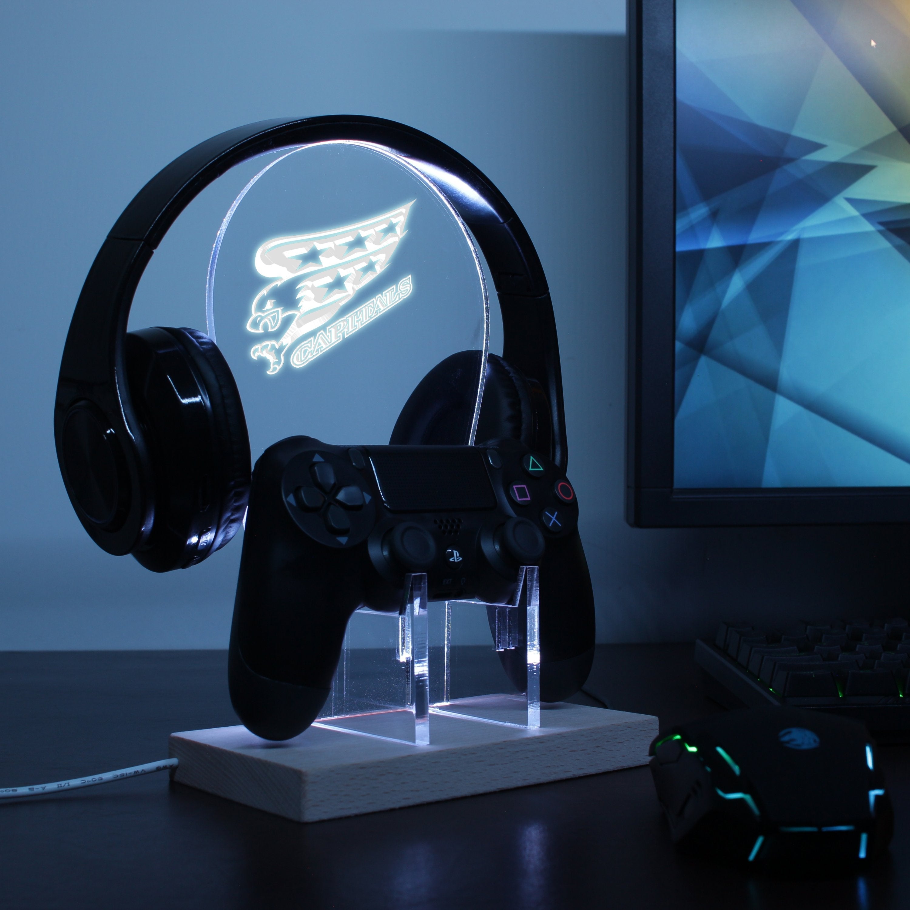 Washington Capitals LED Gaming Headset Controller Stand