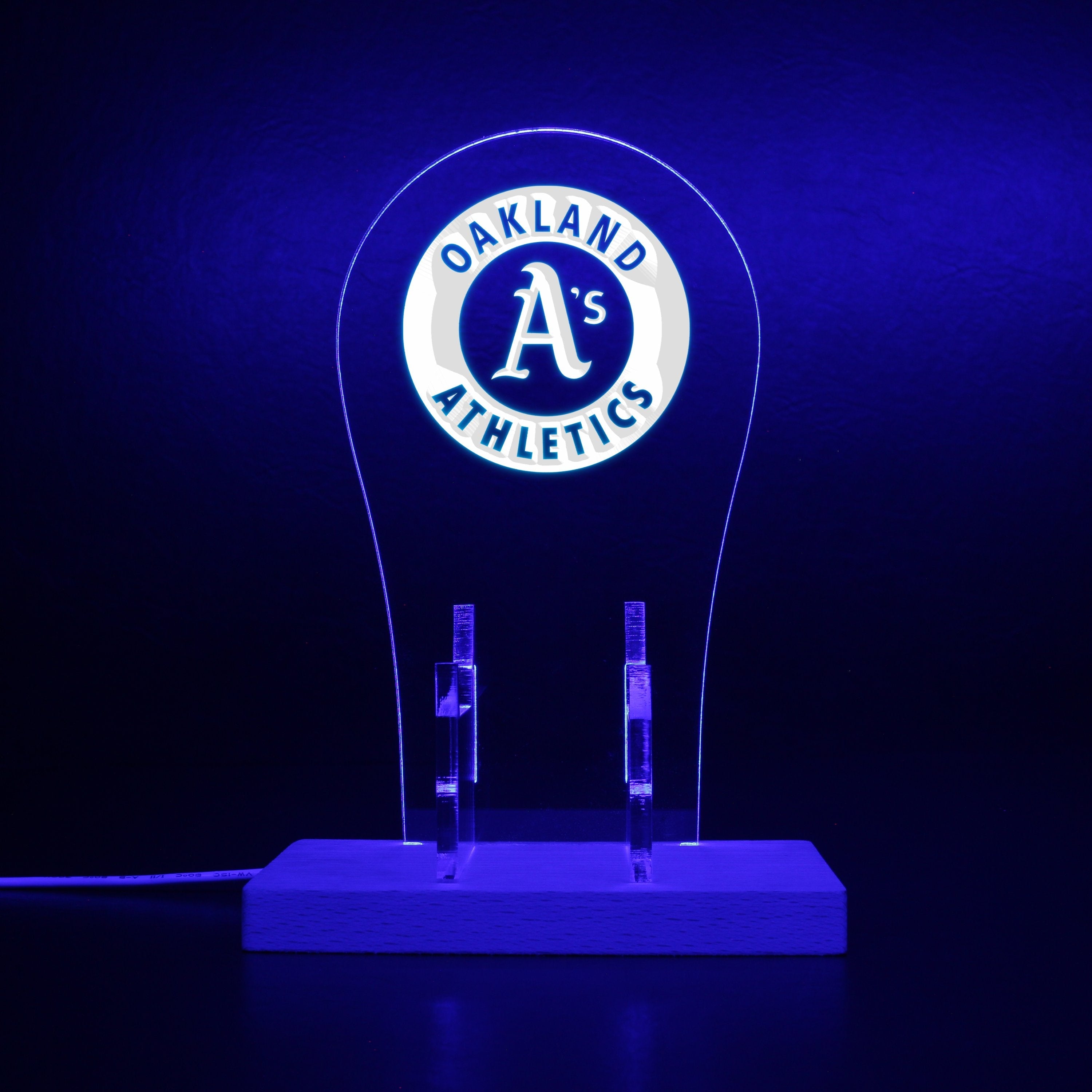 Oakland Athletics LED Gaming Headset Controller Stand