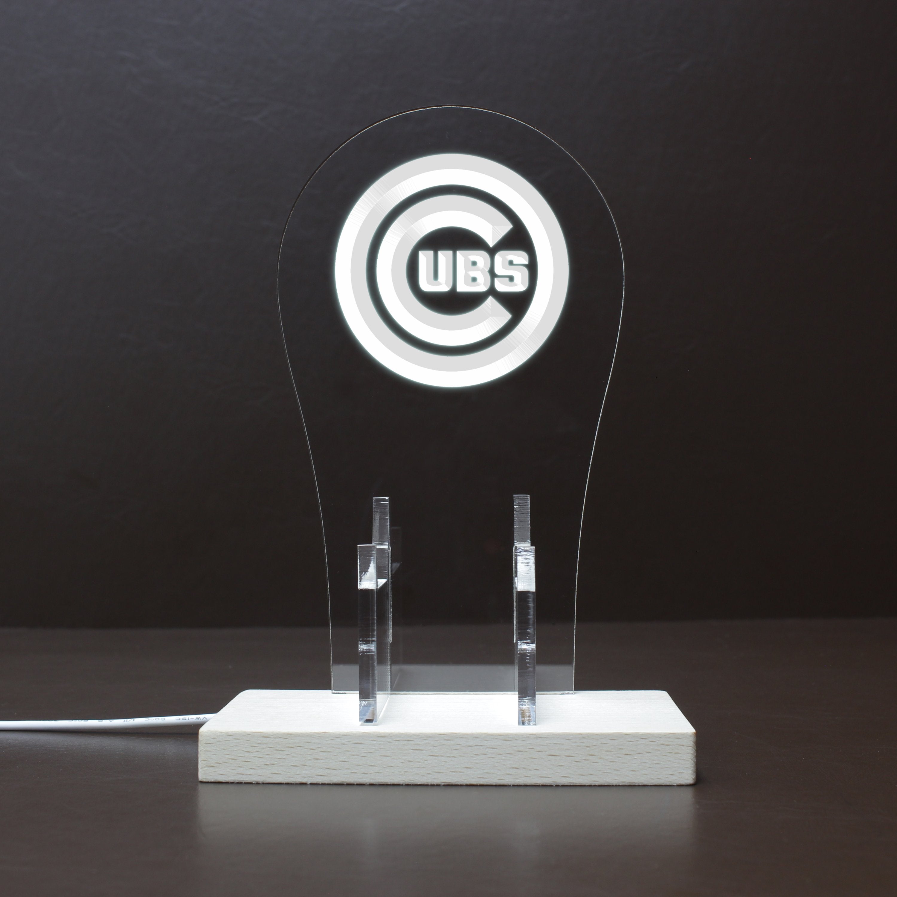 Chicago Cubs LED Gaming Headset Controller Stand