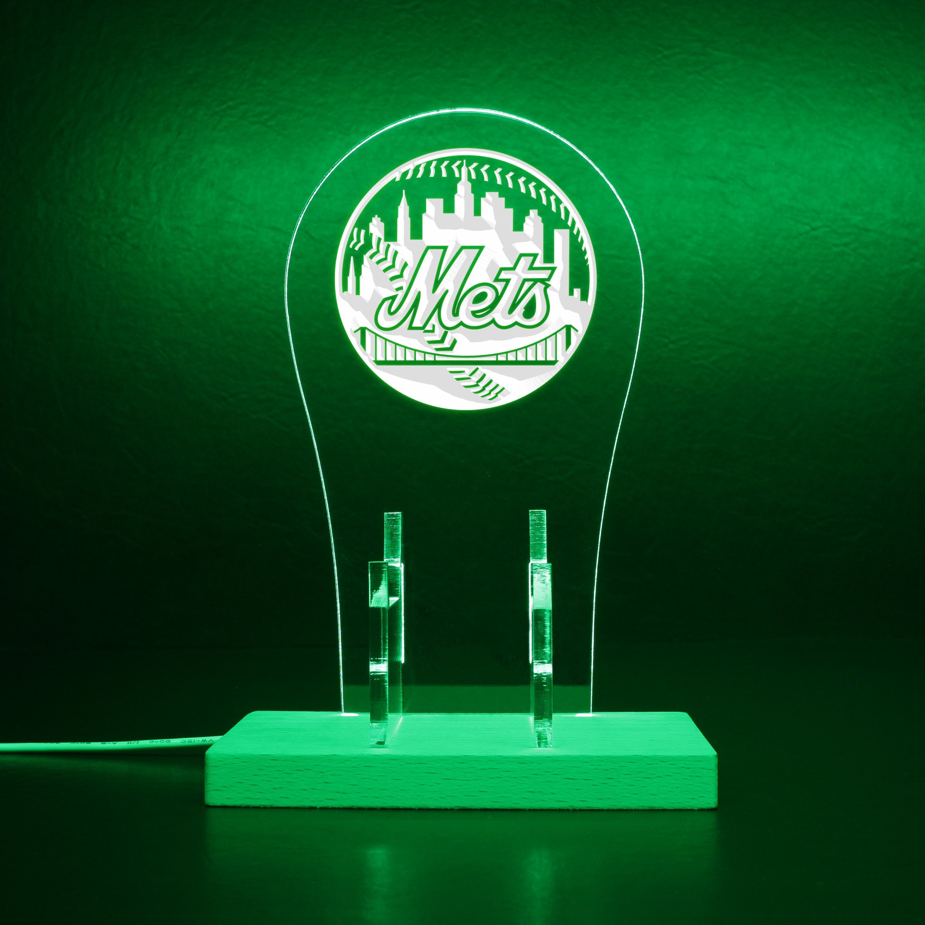 New York Mets LED Gaming Headset Controller Stand