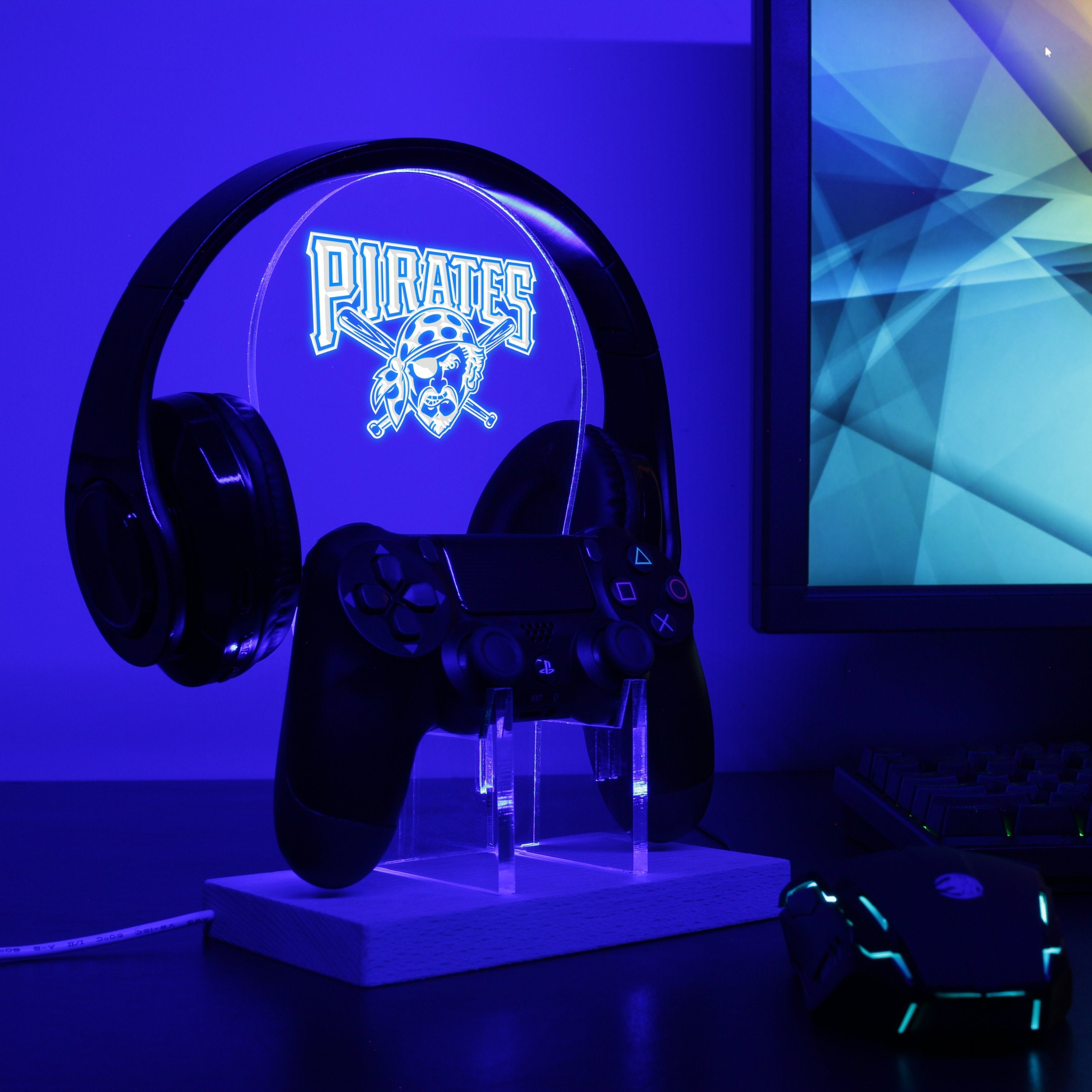 Pittsburgh Pirates LED Gaming Headset Controller Stand