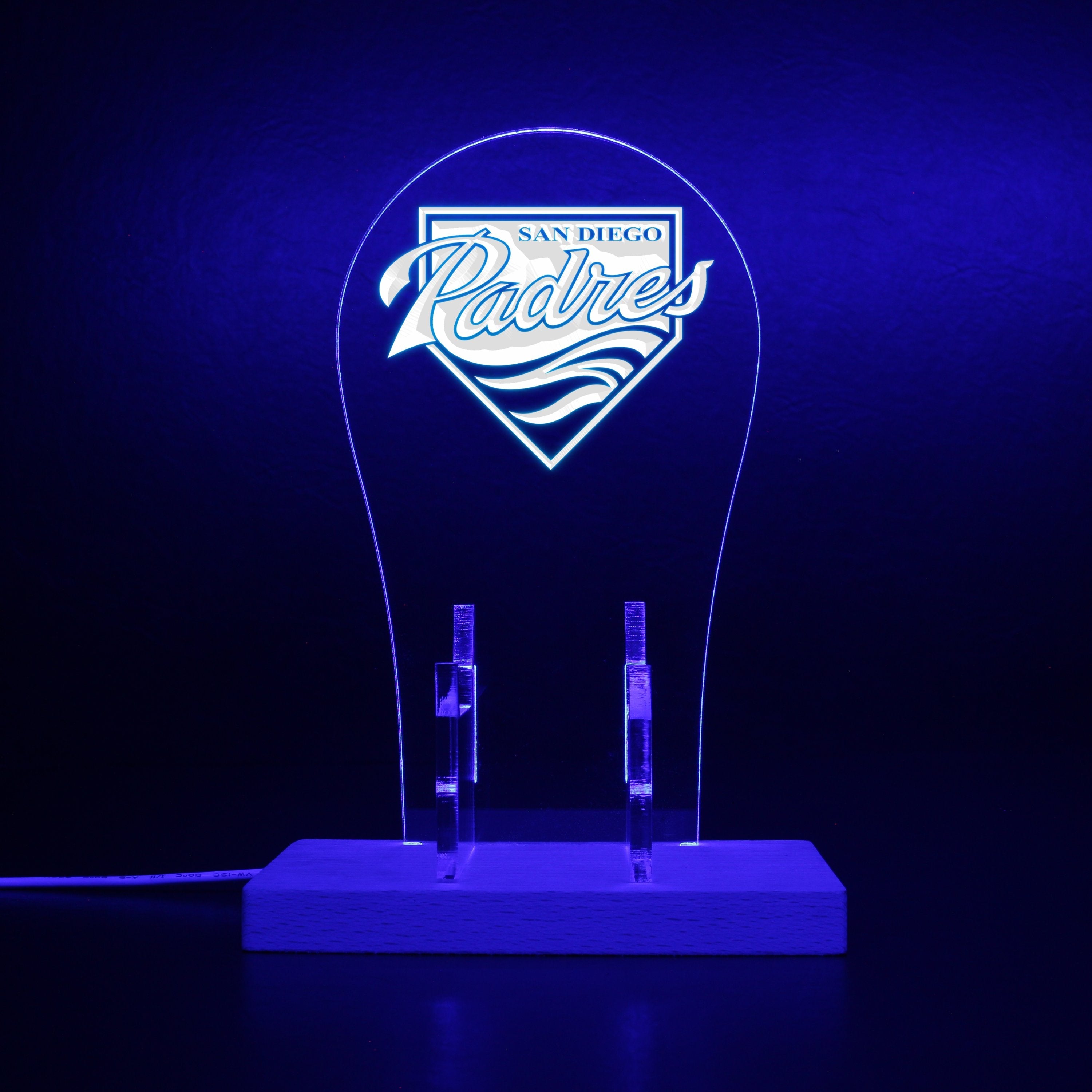 San Diego Padres LED Gaming Headset Controller Stand