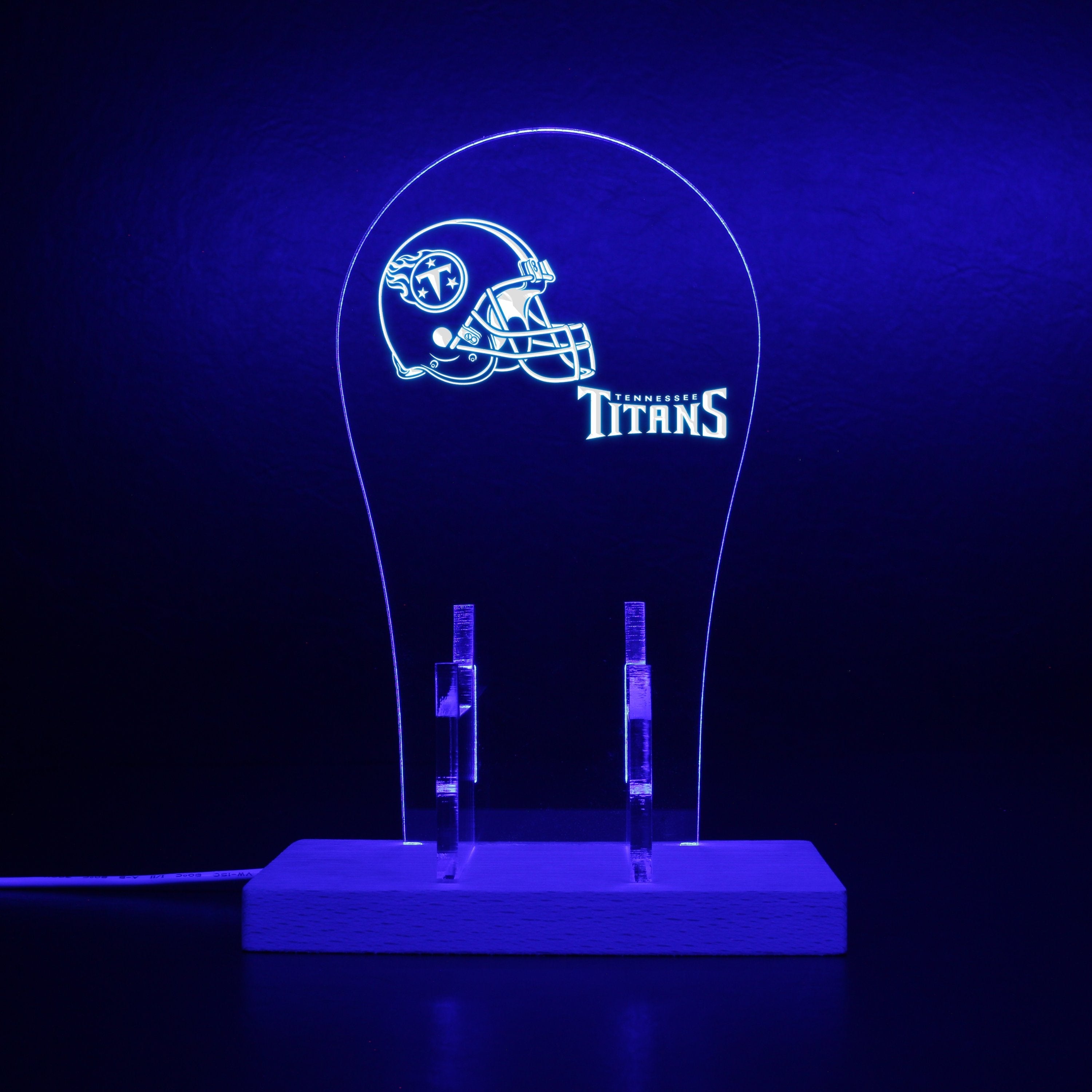 Tennessee Titans Helmet Football LED Gaming Headset Controller Stand