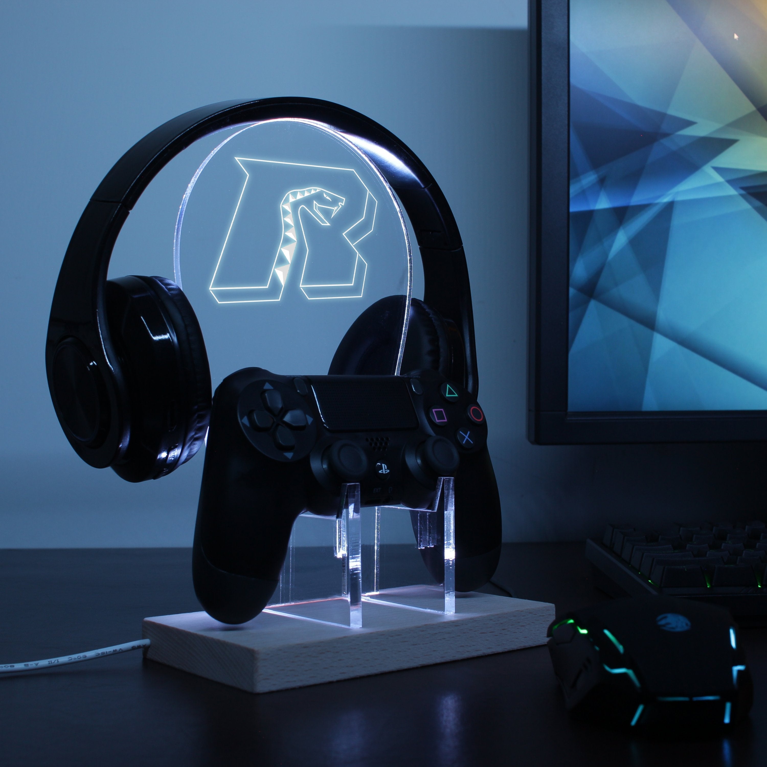 Arizona Rattlers LED Gaming Headset Controller Stand