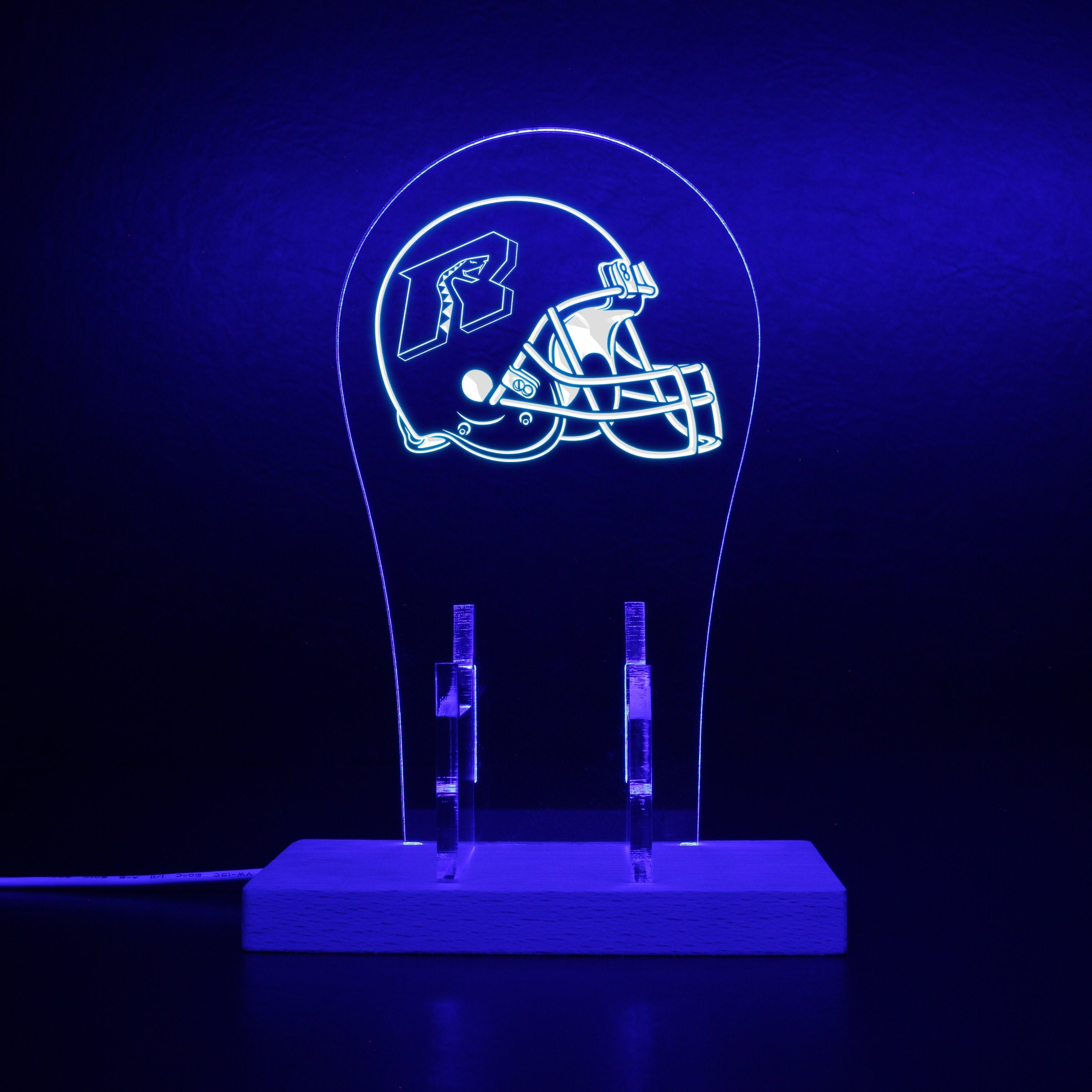 Arizona Rattlers Helmet LED Gaming Headset Controller Stand