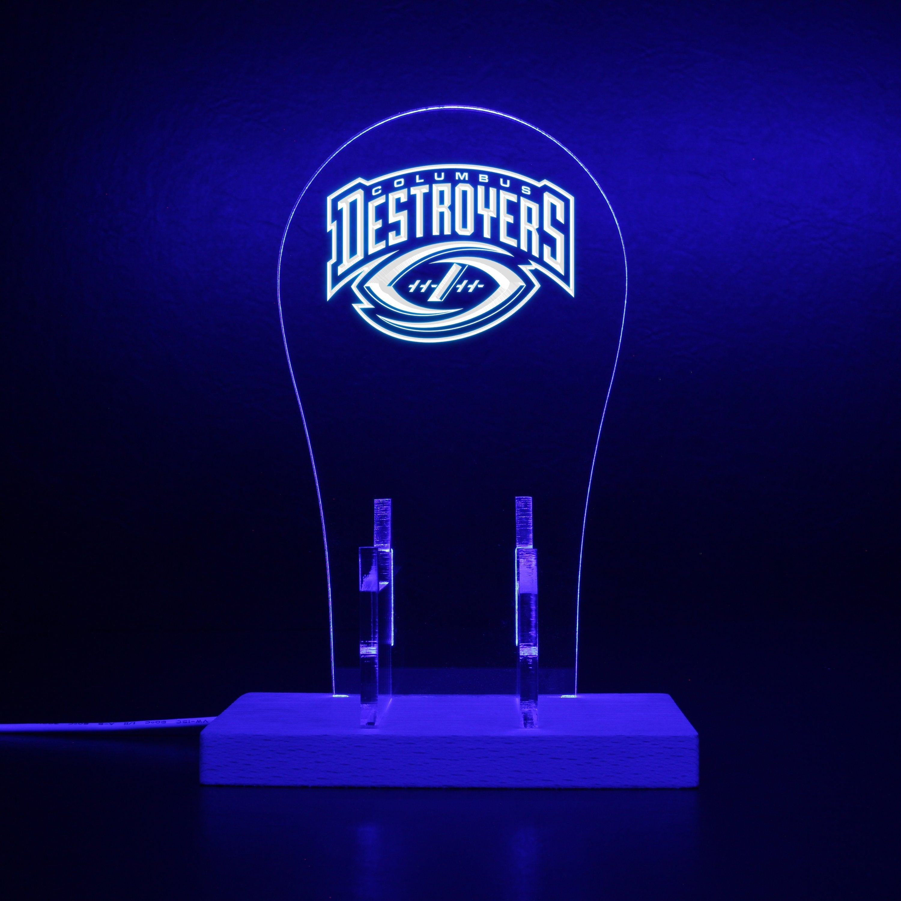 Columbus Destroyers LED Gaming Headset Controller Stand