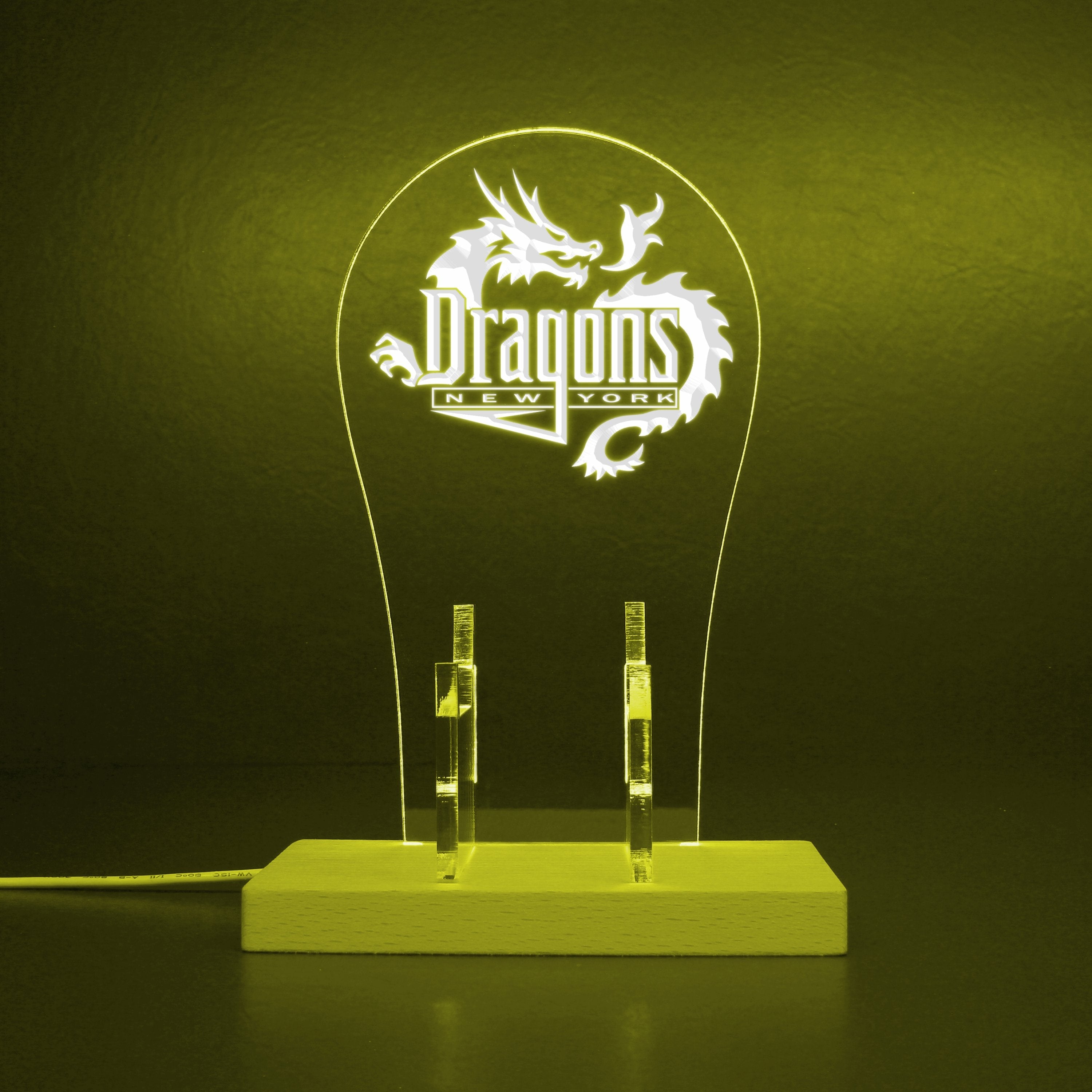 New York Dragons LED Gaming Headset Controller Stand