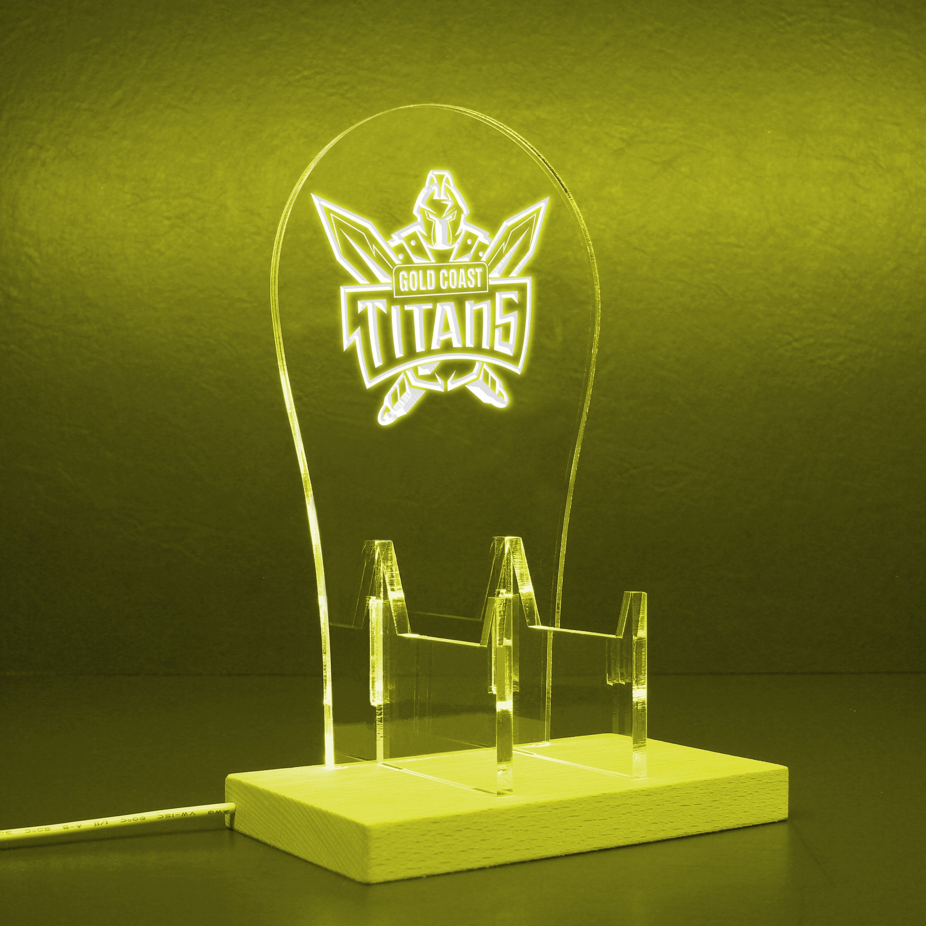 Gold Coast Titans LED Gaming Headset Controller Stand