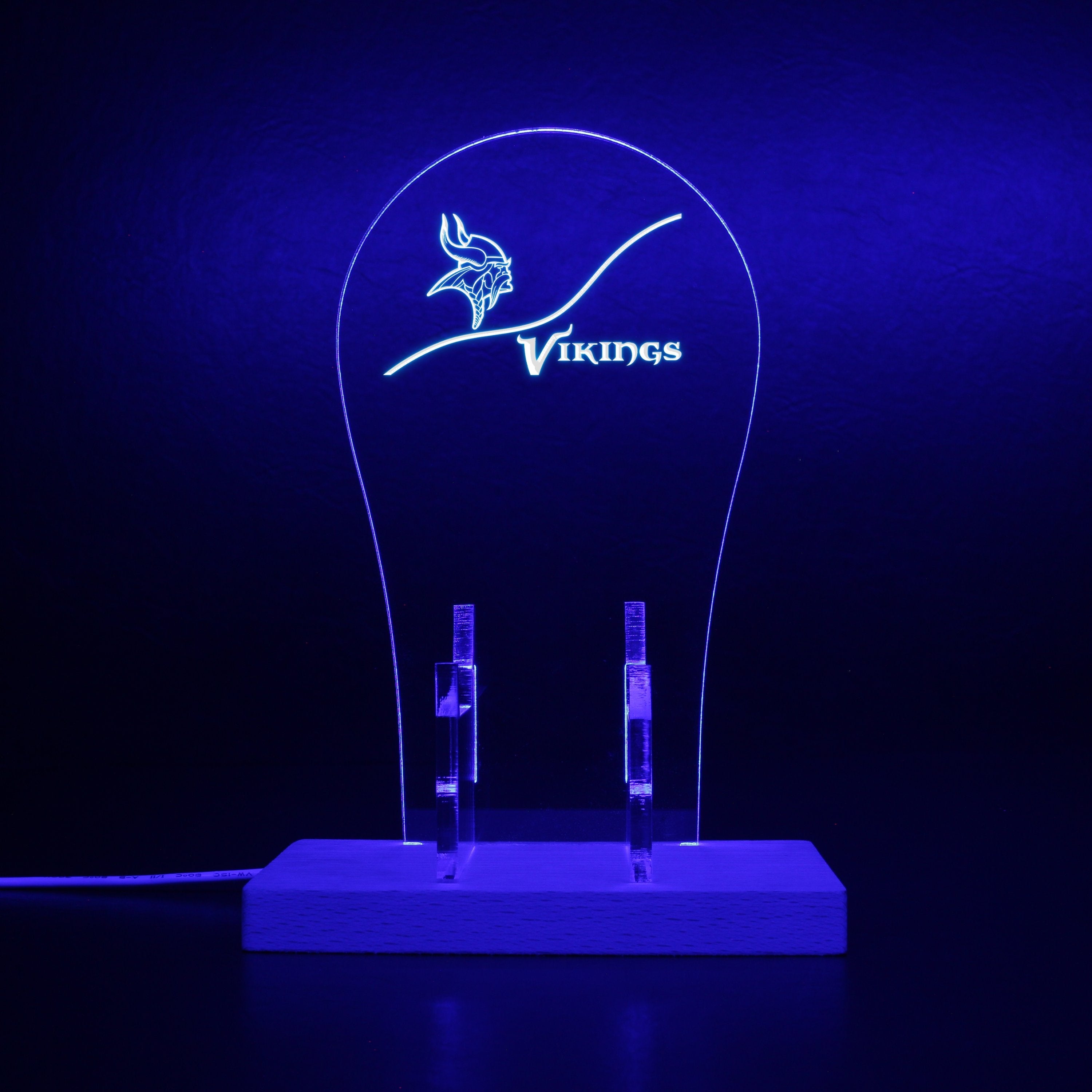 Minnesota Vikings NFL LED Gaming Headset Controller Stand
