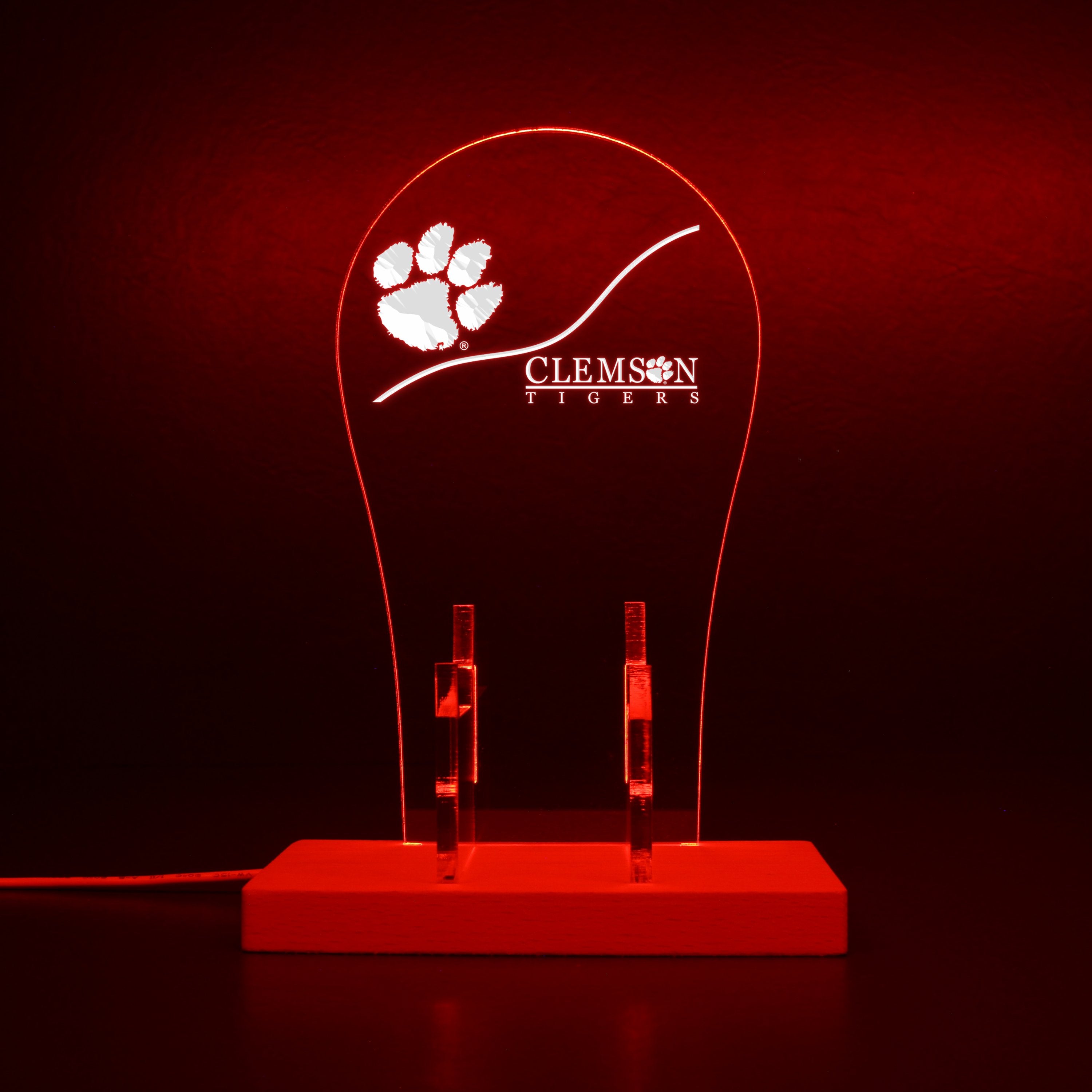 Clemson Tigers LED Gaming Headset Controller Stand
