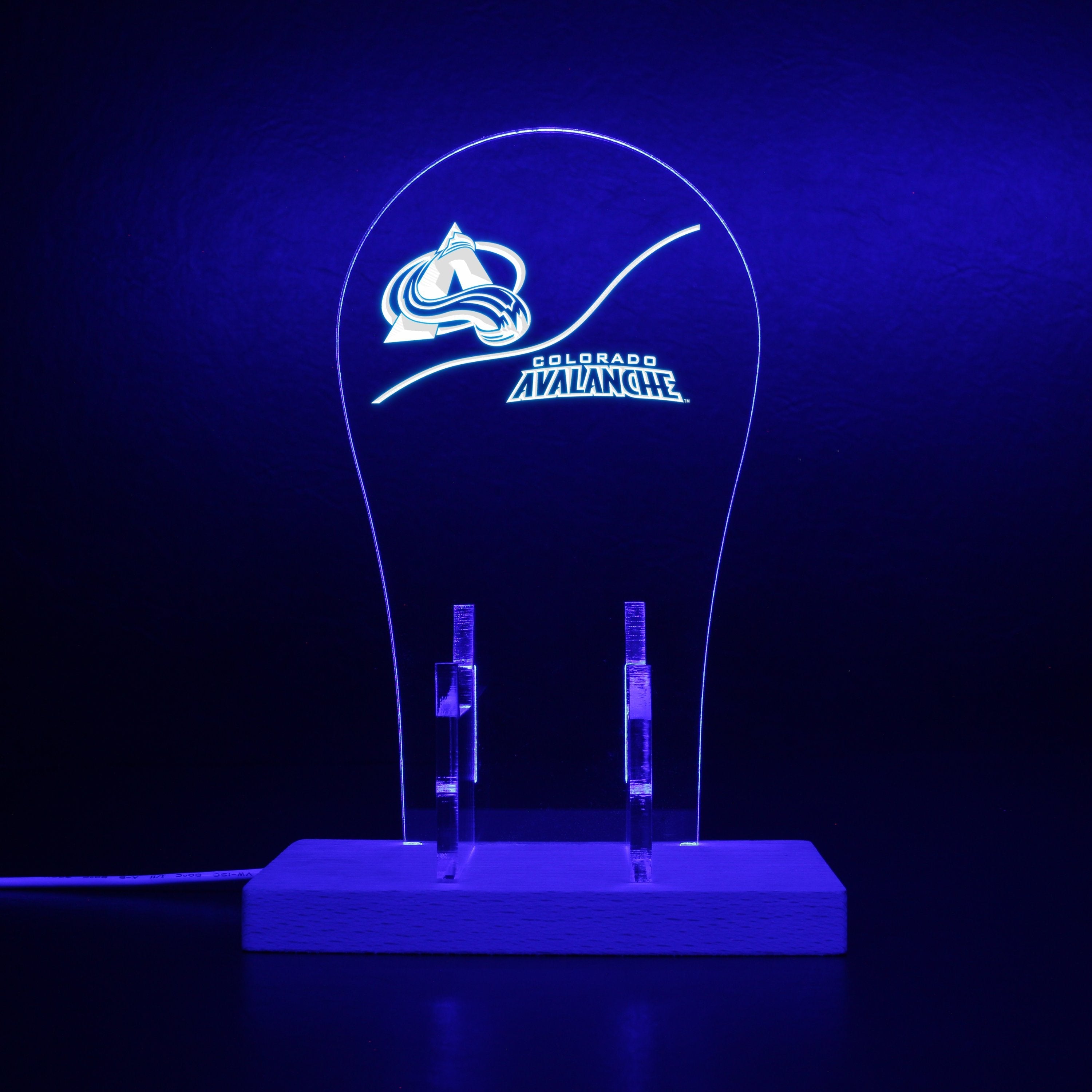 Colorado Avalanche LED Gaming Headset Controller Stand