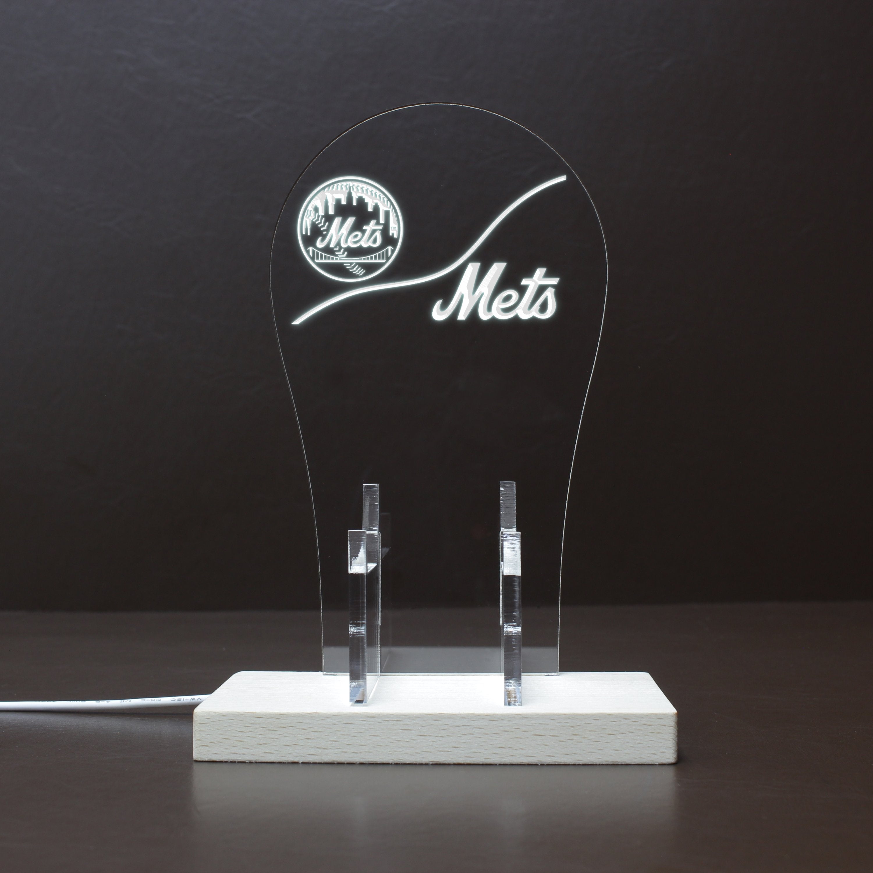 New York Mets LED Gaming Headset Controller Stand