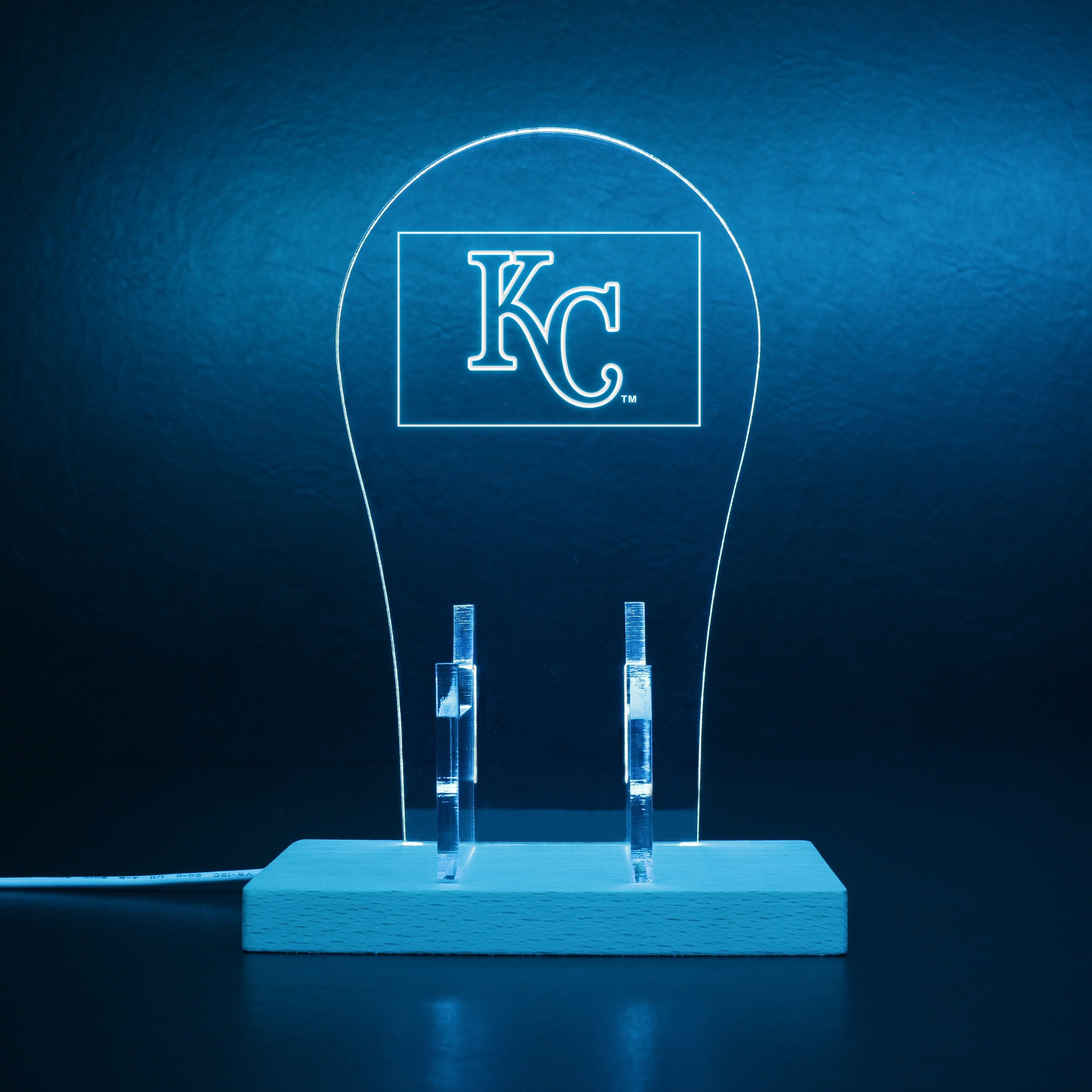Kansas City Royals Cap Logos LED Gaming Headset Controller Stand