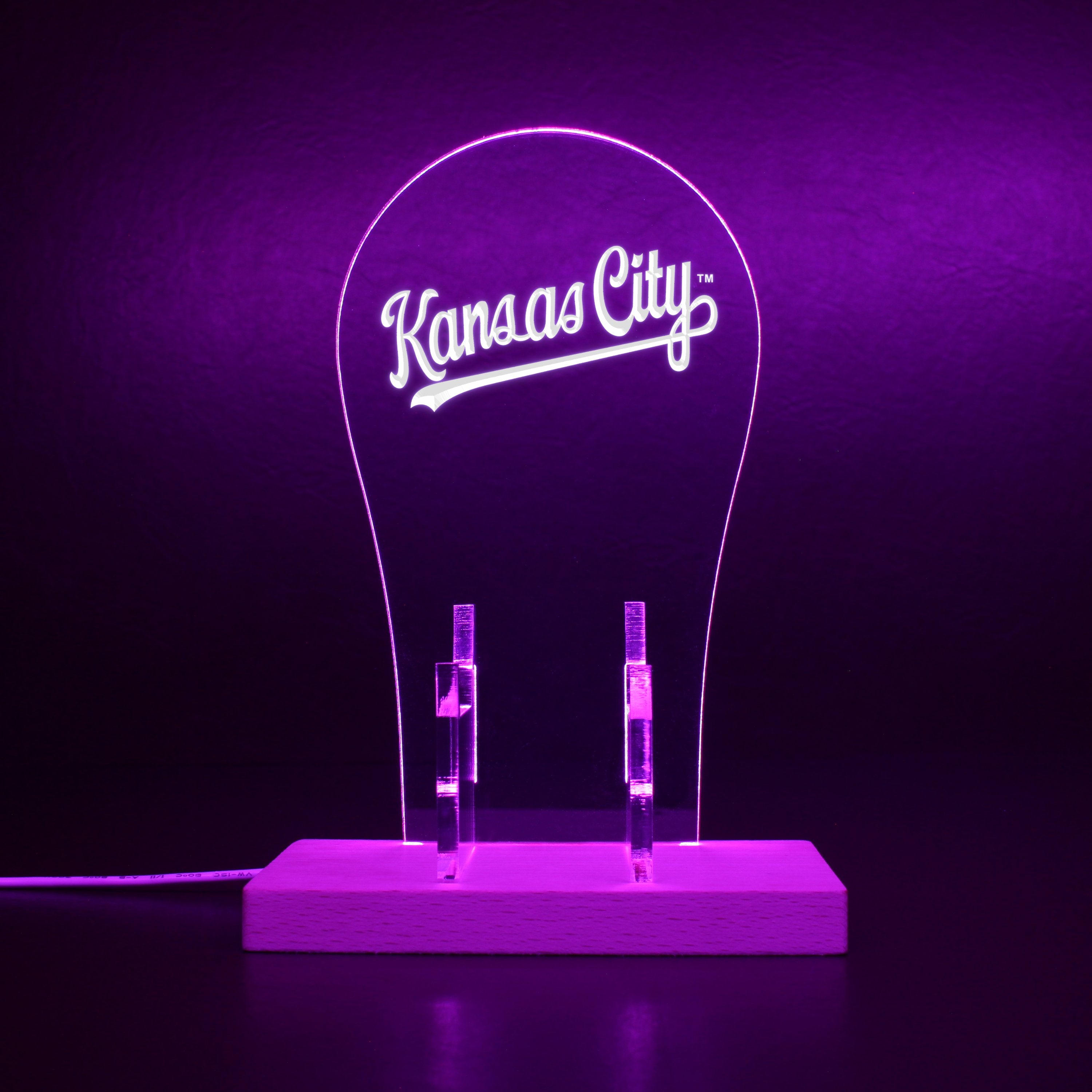 Kansas City Royals Jersey Logos LED Gaming Headset Controller Stand