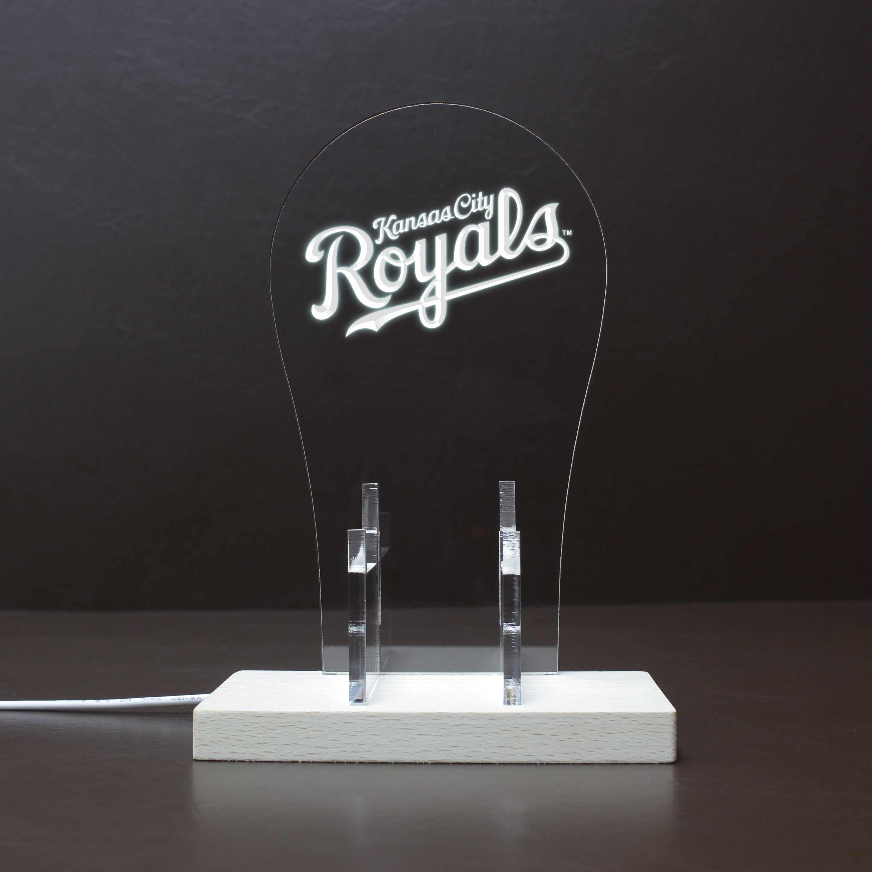 Kansas City Royals Jersey Logos LED Gaming Headset Controller Stand