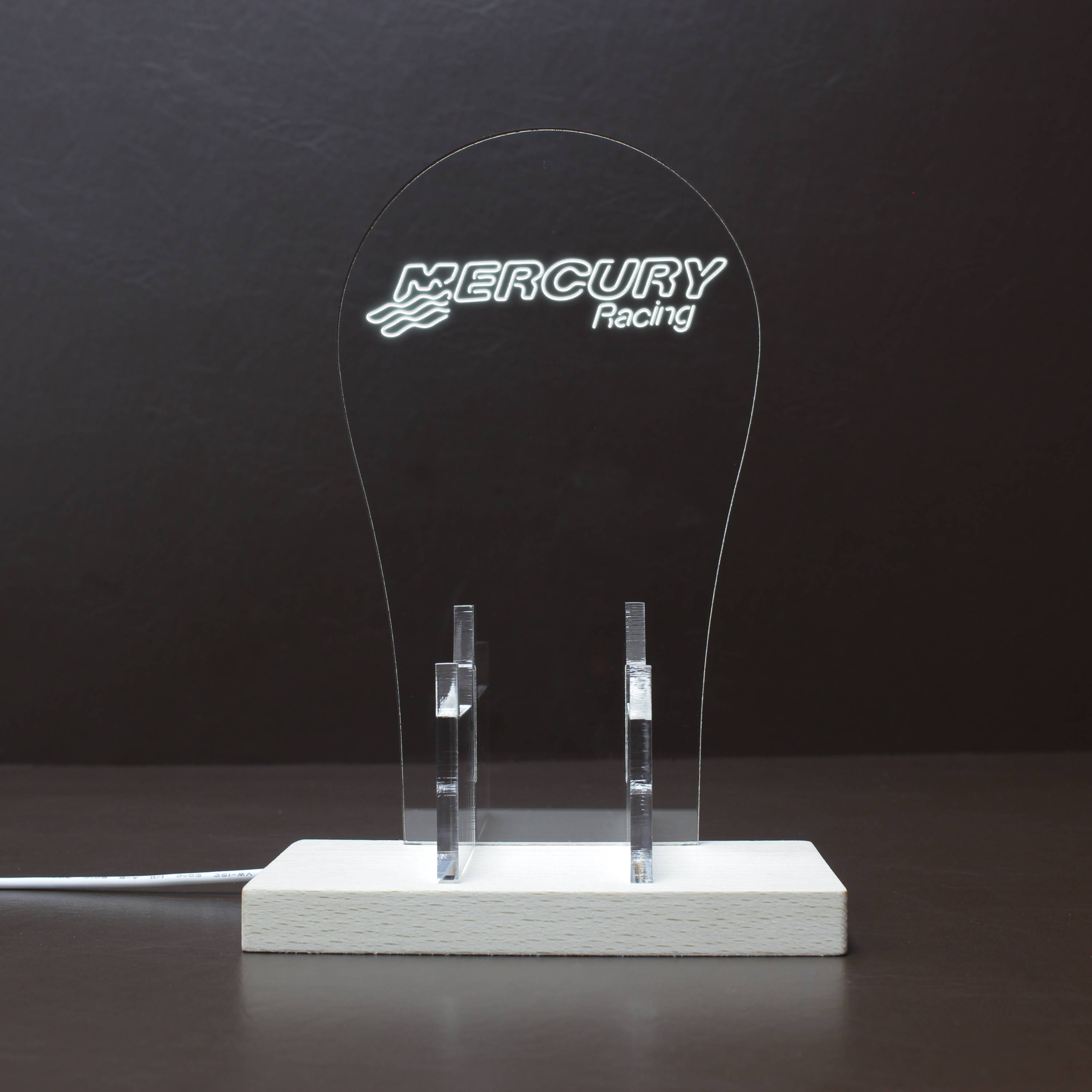 Mercury Racing LED Gaming Headset Controller Stand