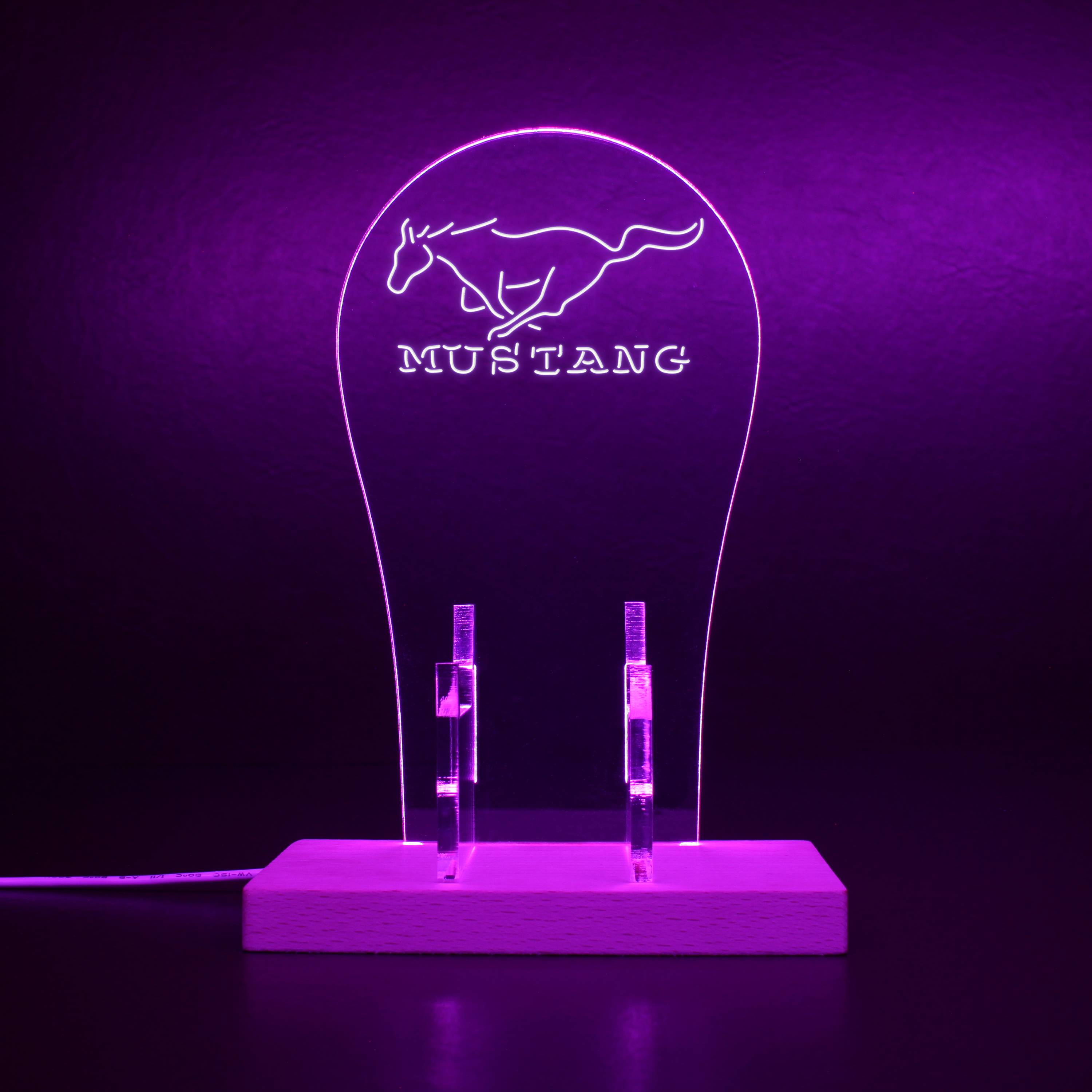 Mustang Ford LED Gaming Headset Controller Stand