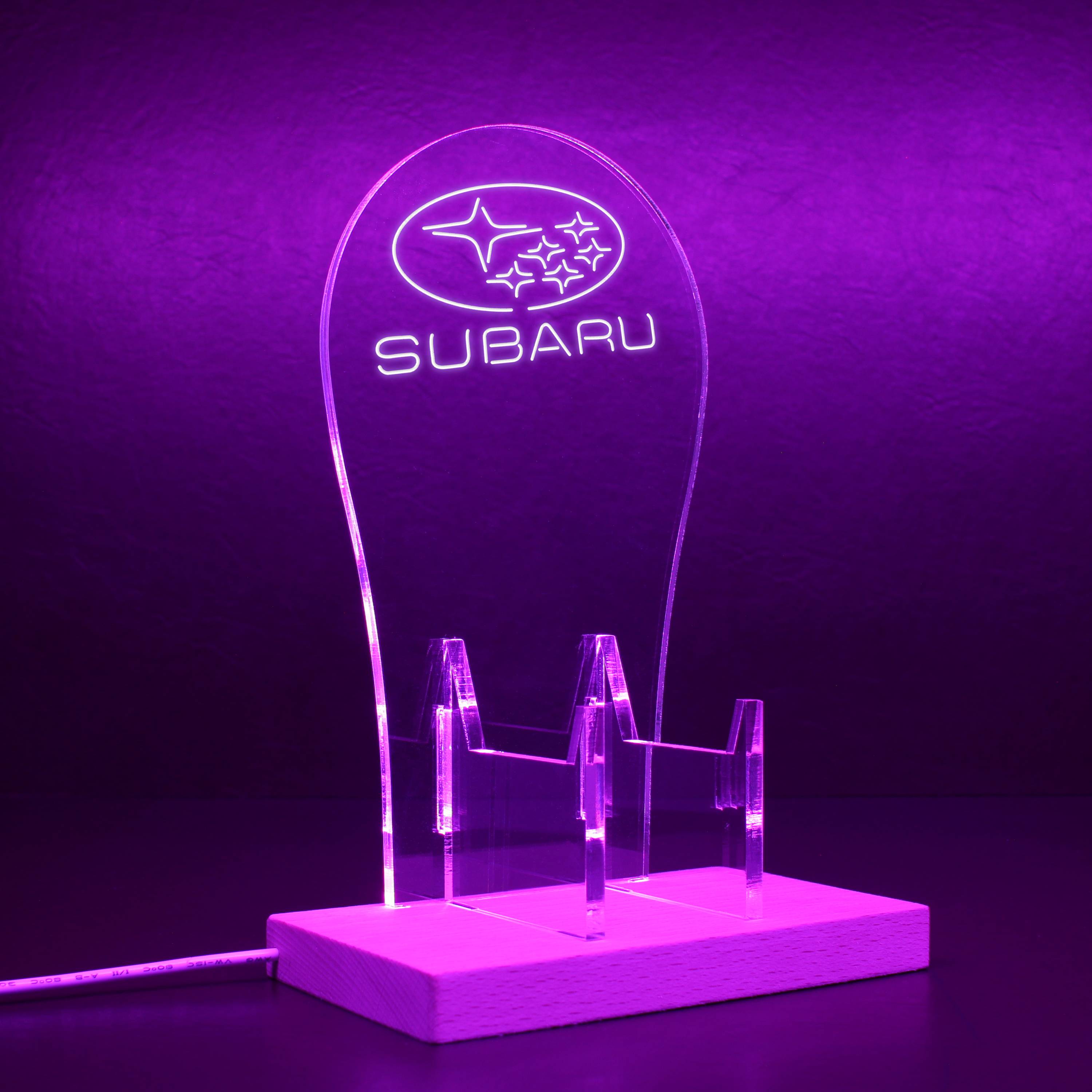 Subaru LED Gaming Headset Controller Stand