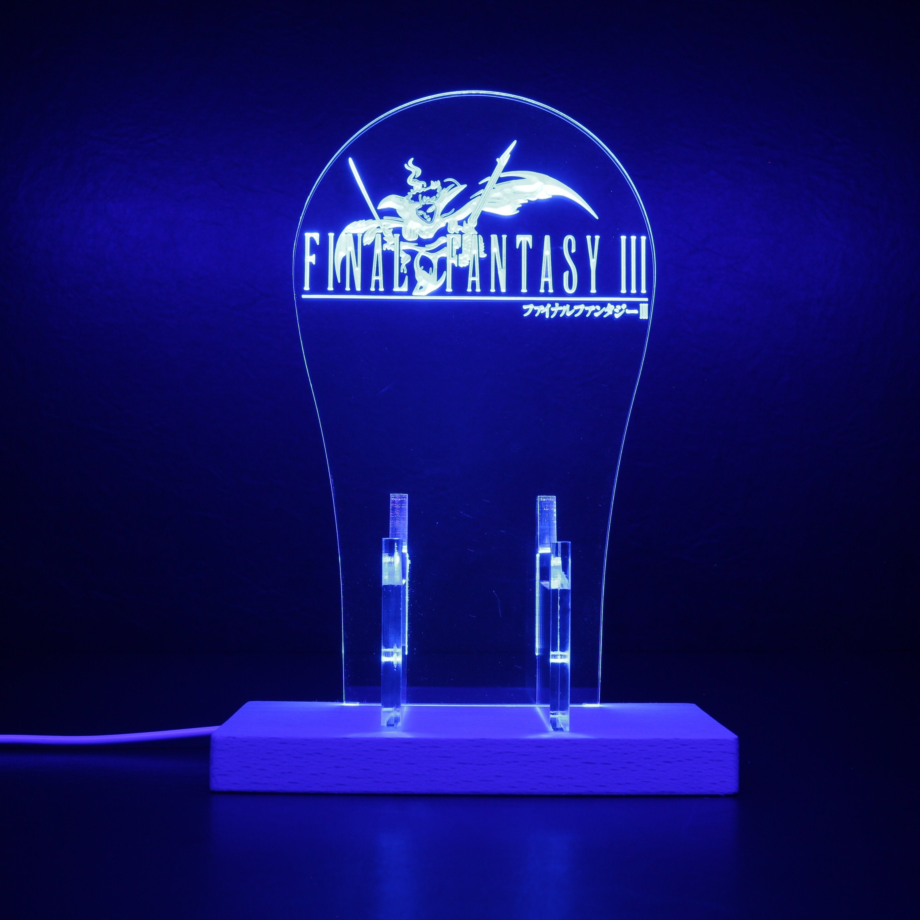 Final Fantasy 3 LED Gaming Headset Controller Stand