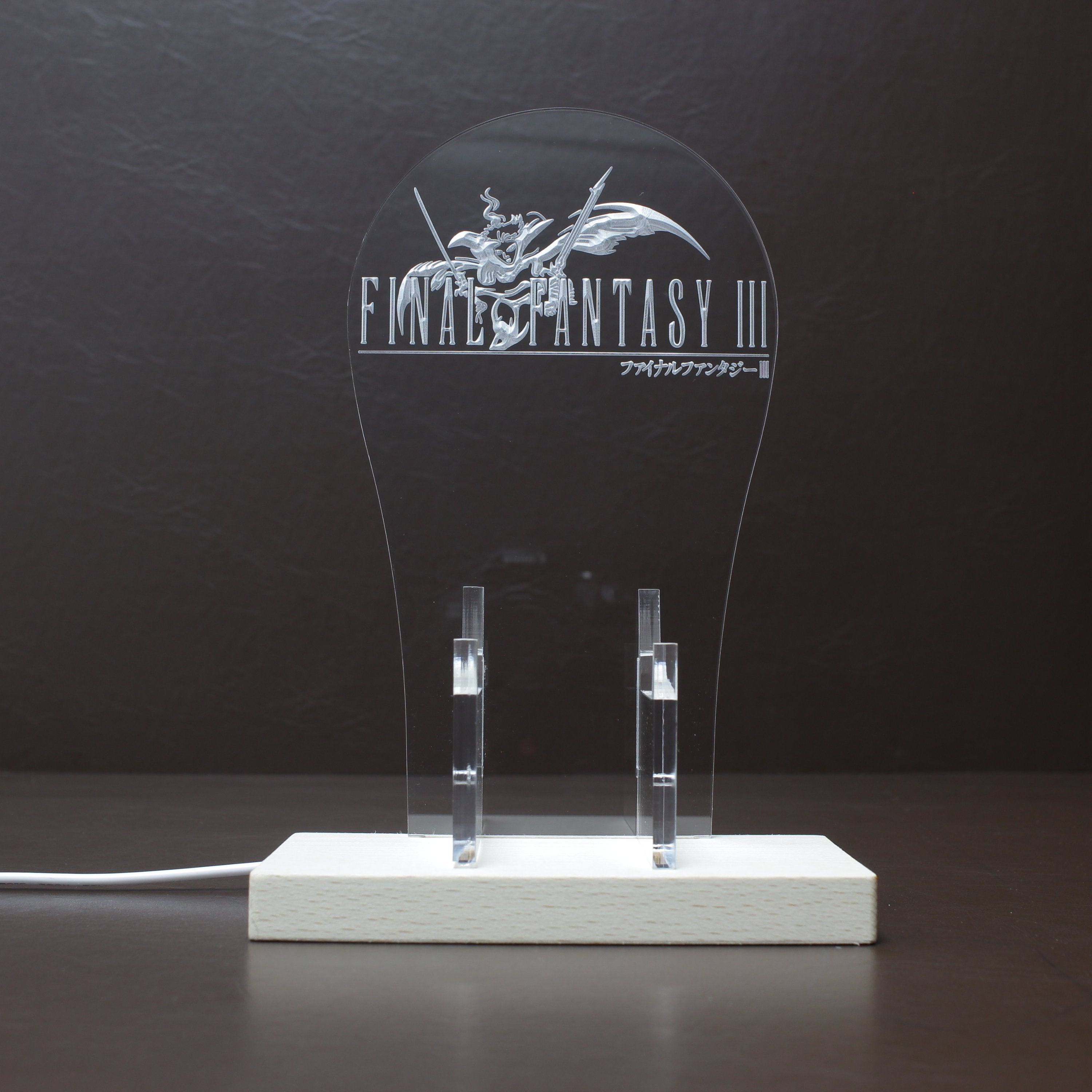 Final Fantasy 3 LED Gaming Headset Controller Stand