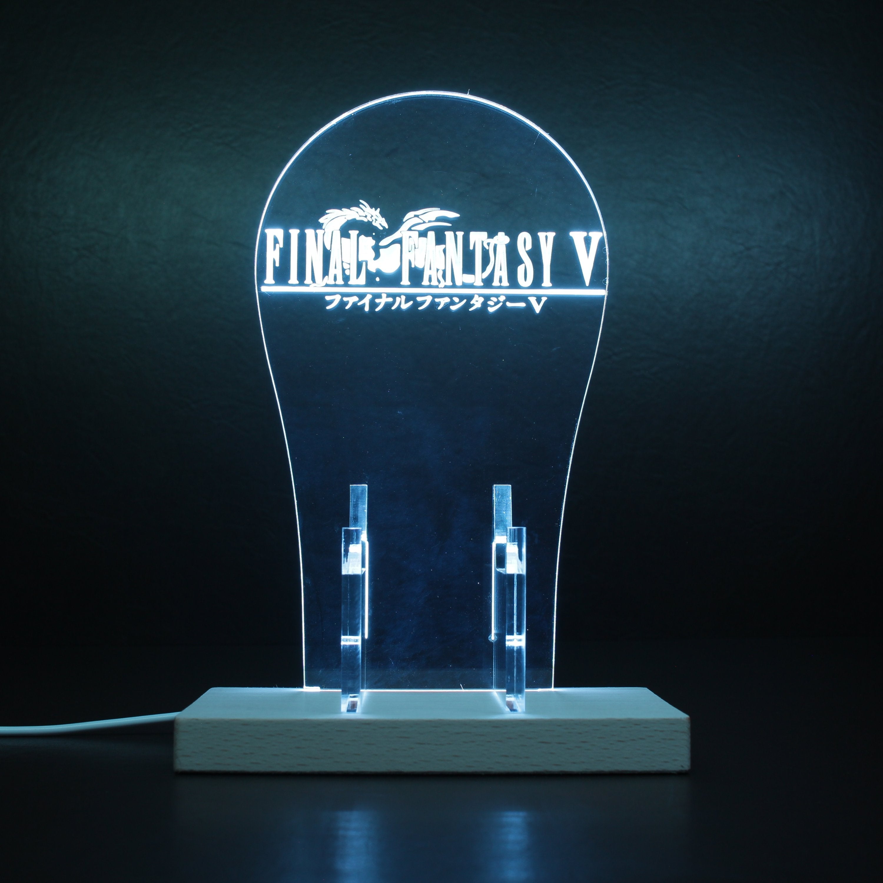 Final Fantasy 5 LED Gaming Headset Controller Stand