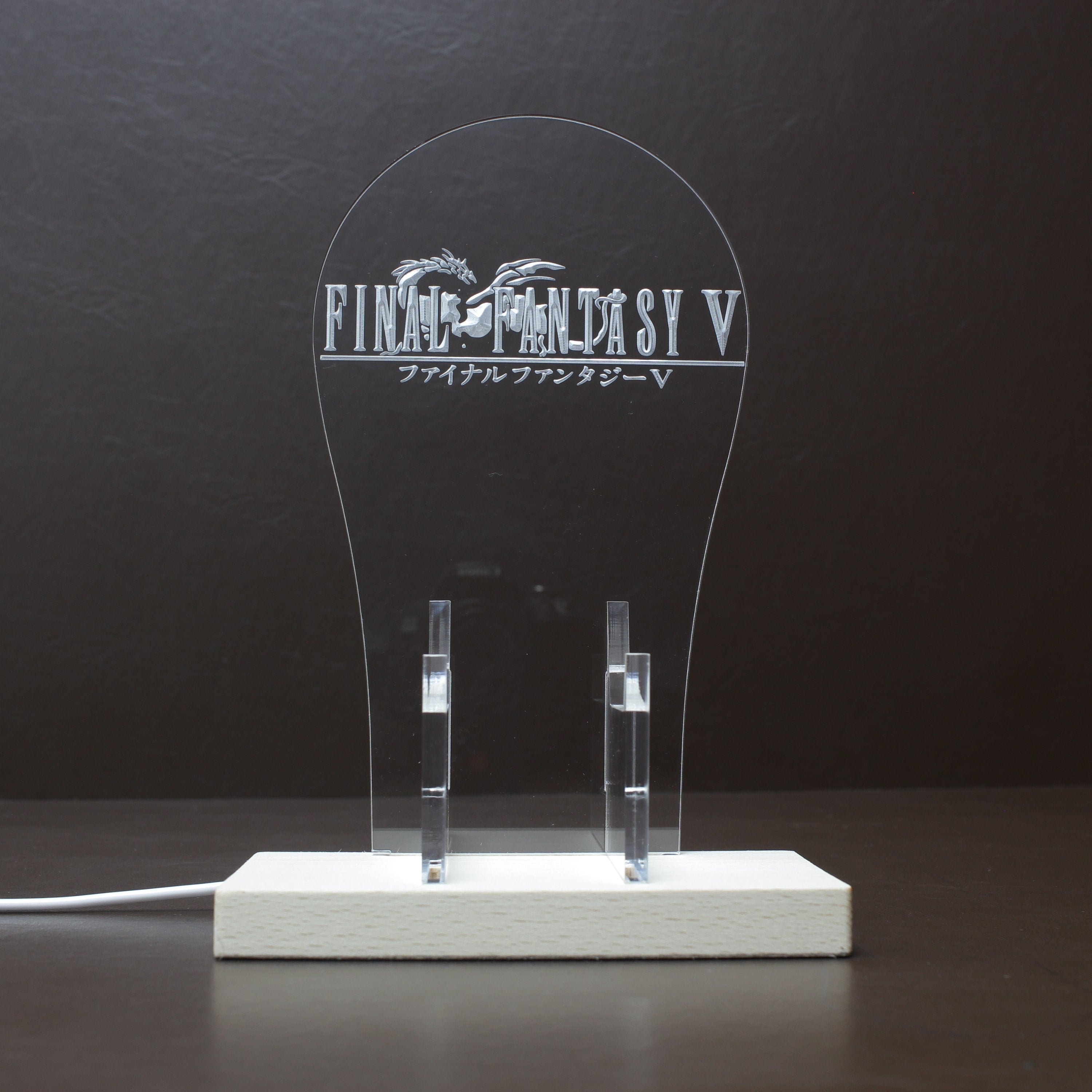 Final Fantasy 5 LED Gaming Headset Controller Stand