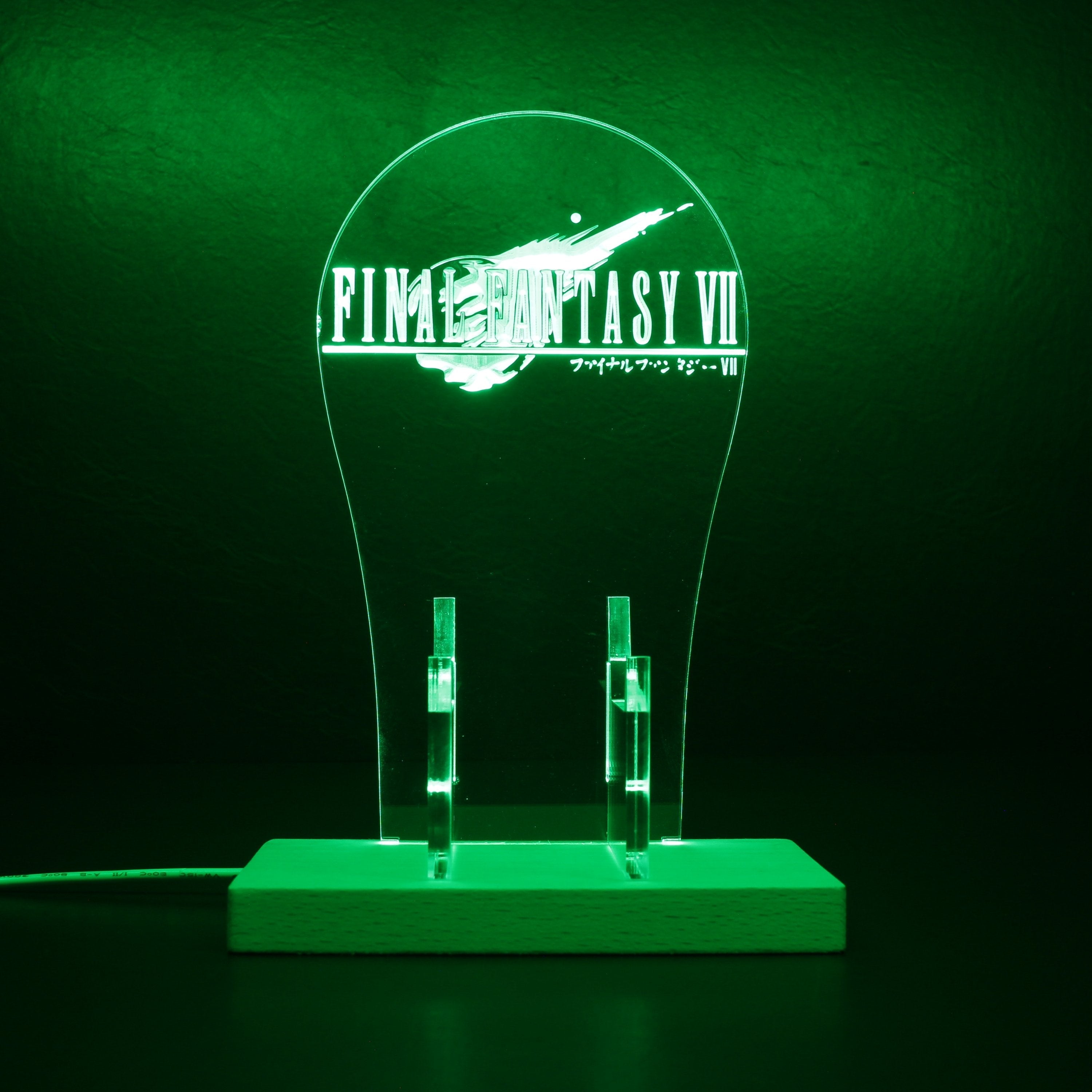 Final Fantasy 7 LED Gaming Headset Controller Stand